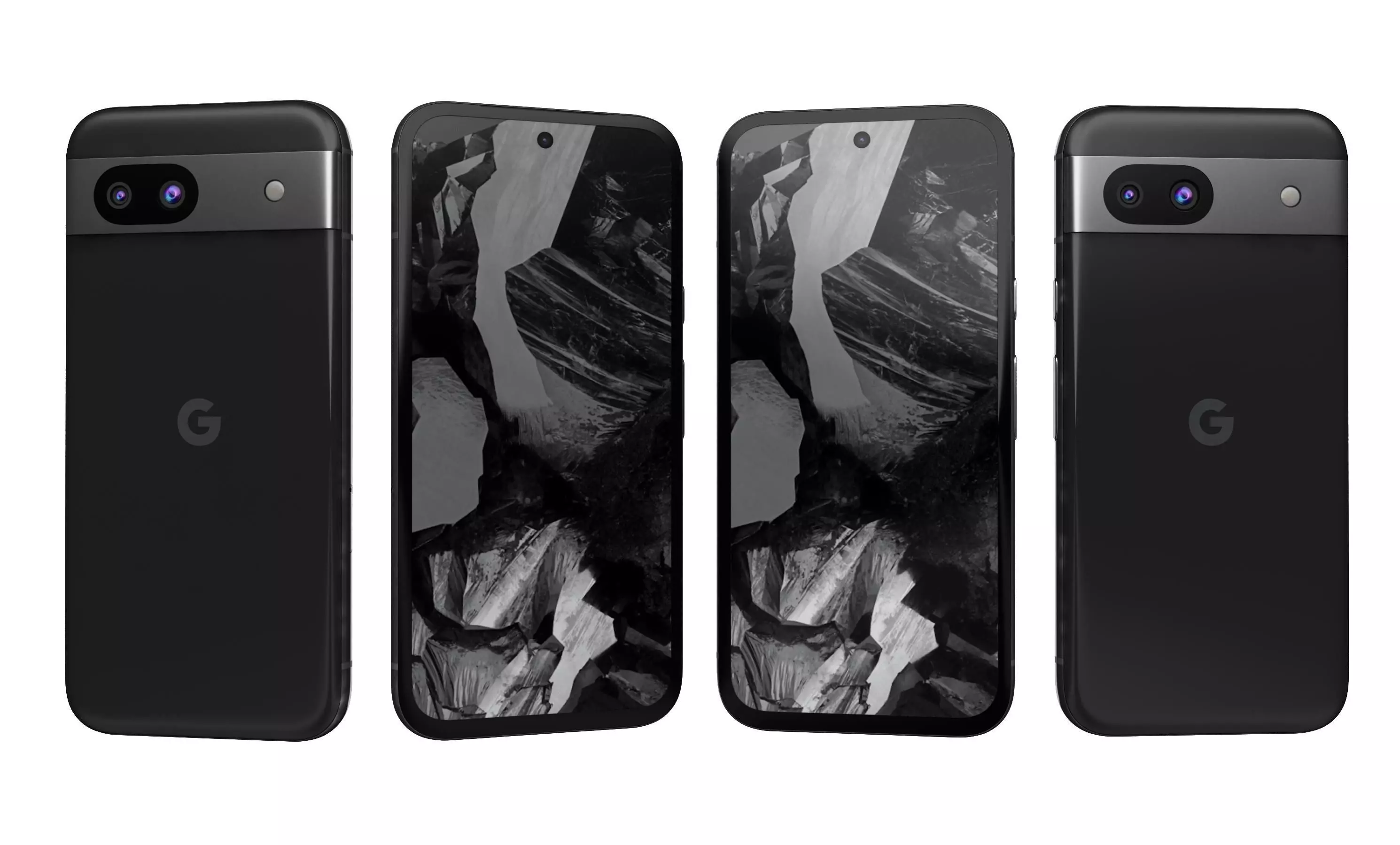 Google Pixel 8a All Colors High Poly  3D model_9