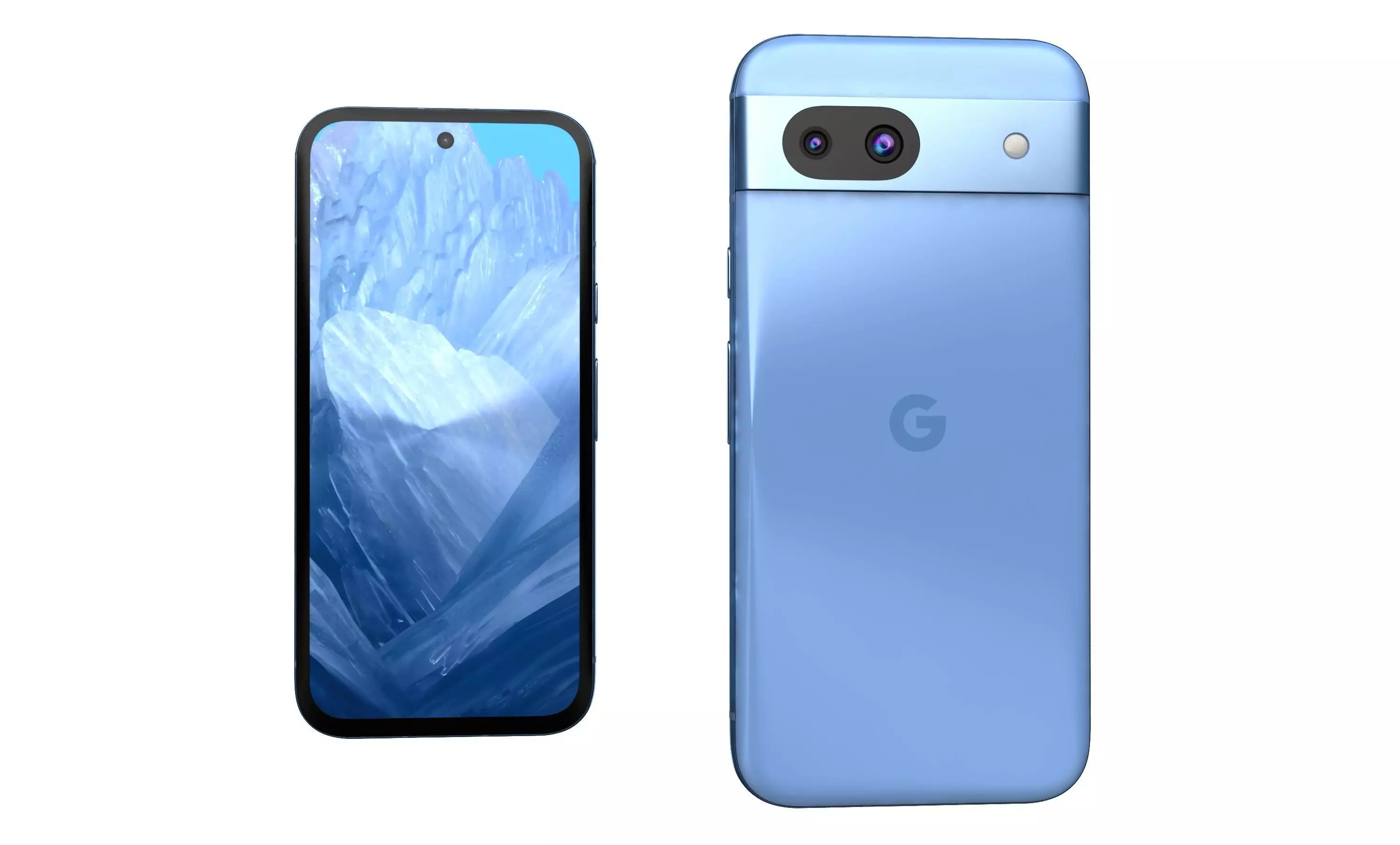 Google Pixel 8a All Colors High Poly  3D model_2