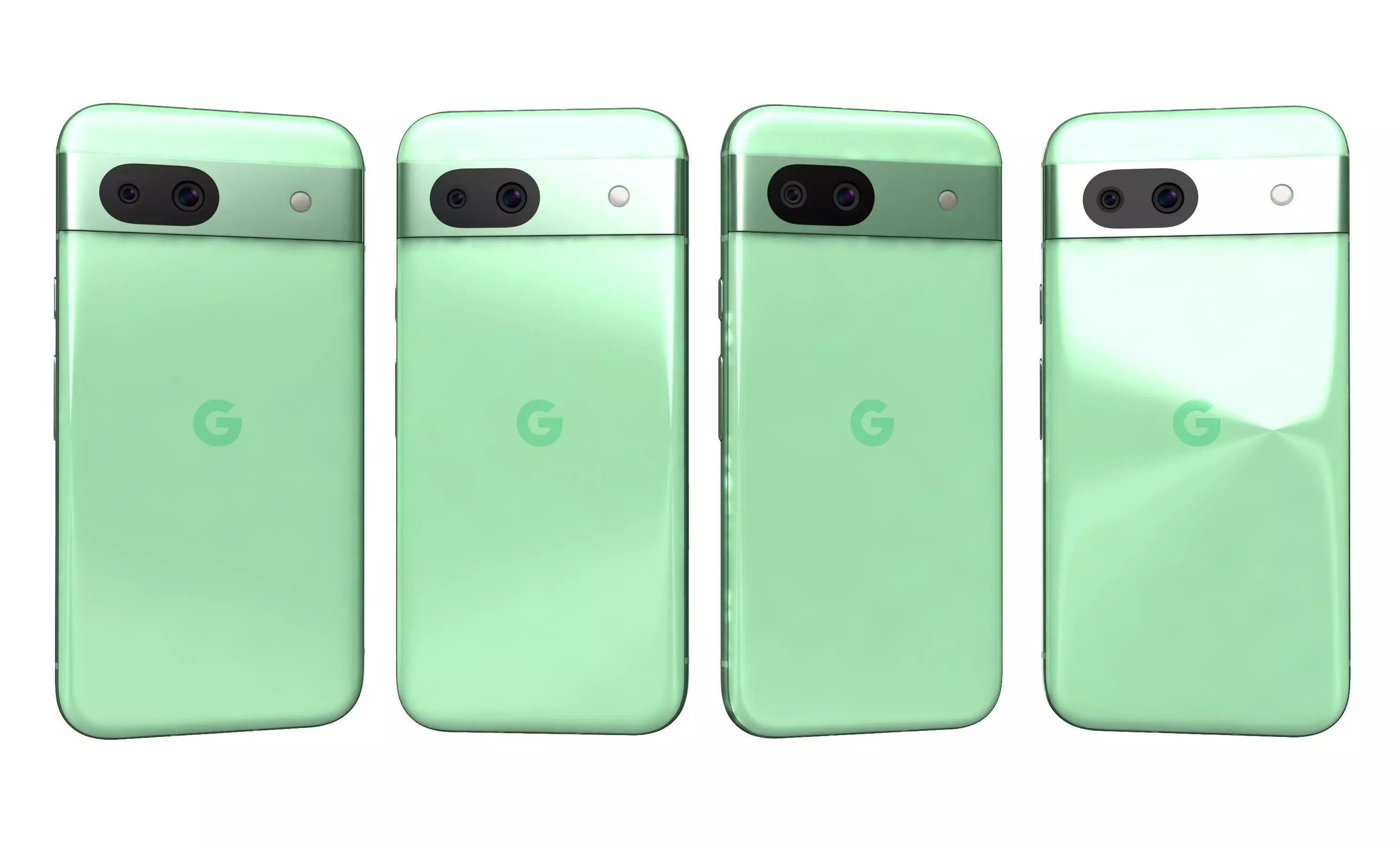 Google Pixel 8a All Colors High Poly  3D model_28