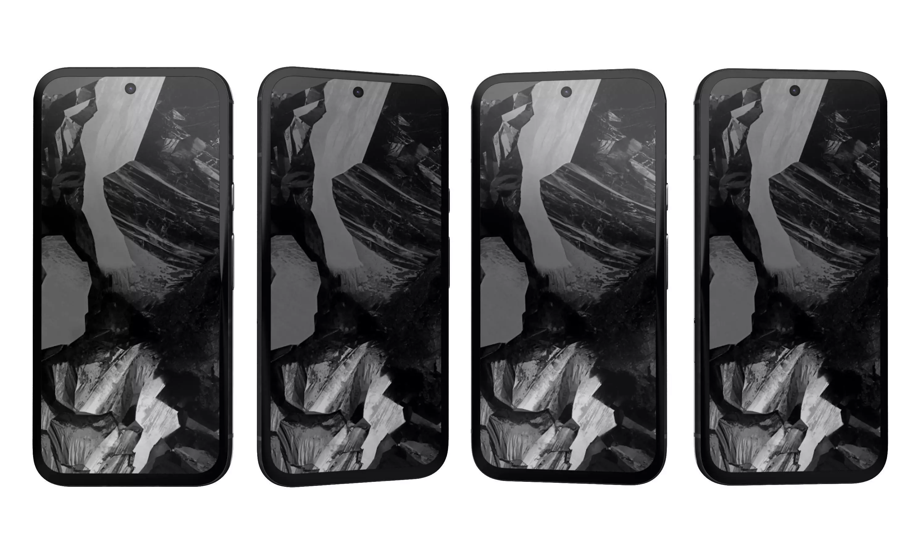 Google Pixel 8a All Colors High Poly  3D model_10