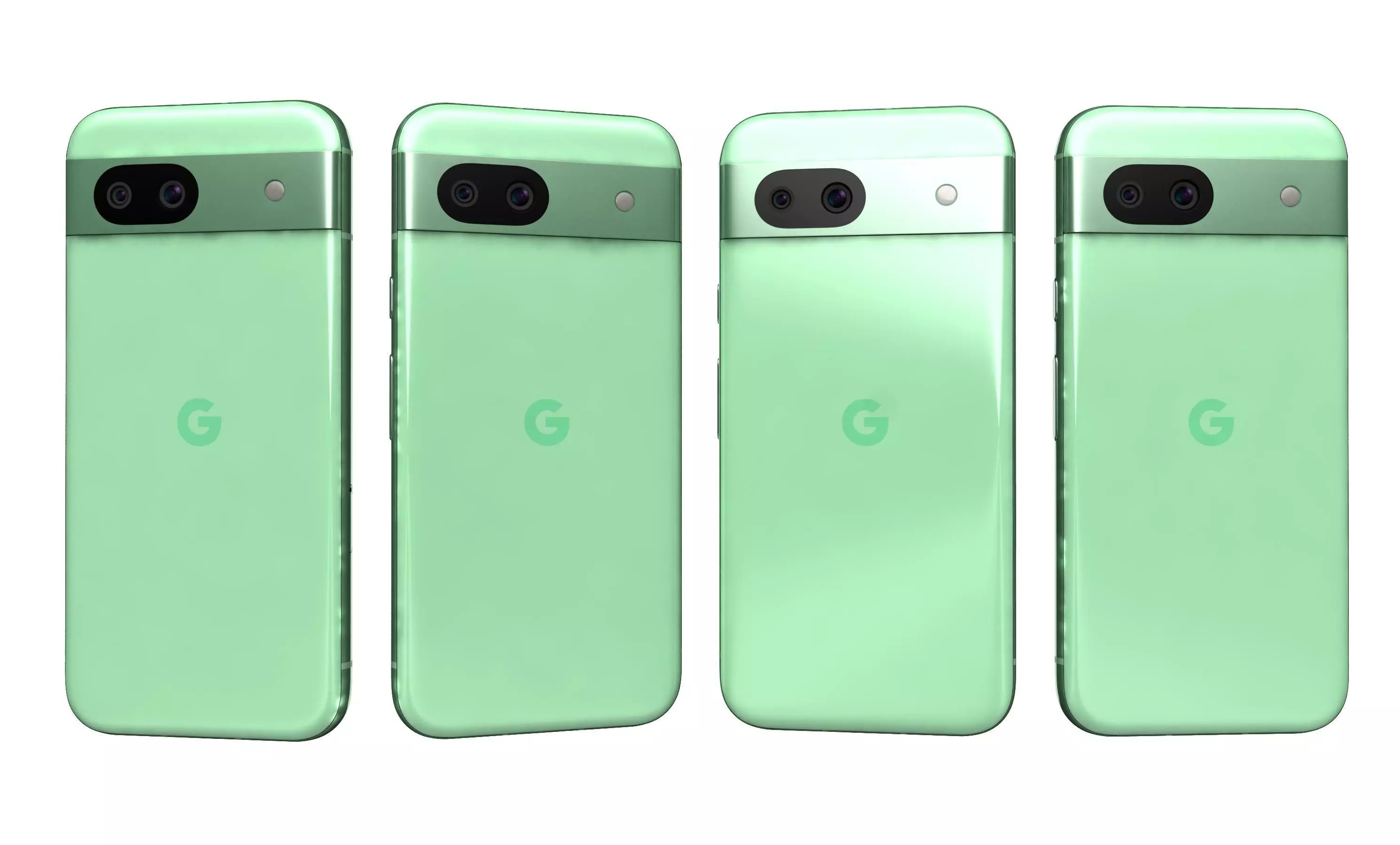 Google Pixel 8a All Colors High Poly  3D model_30