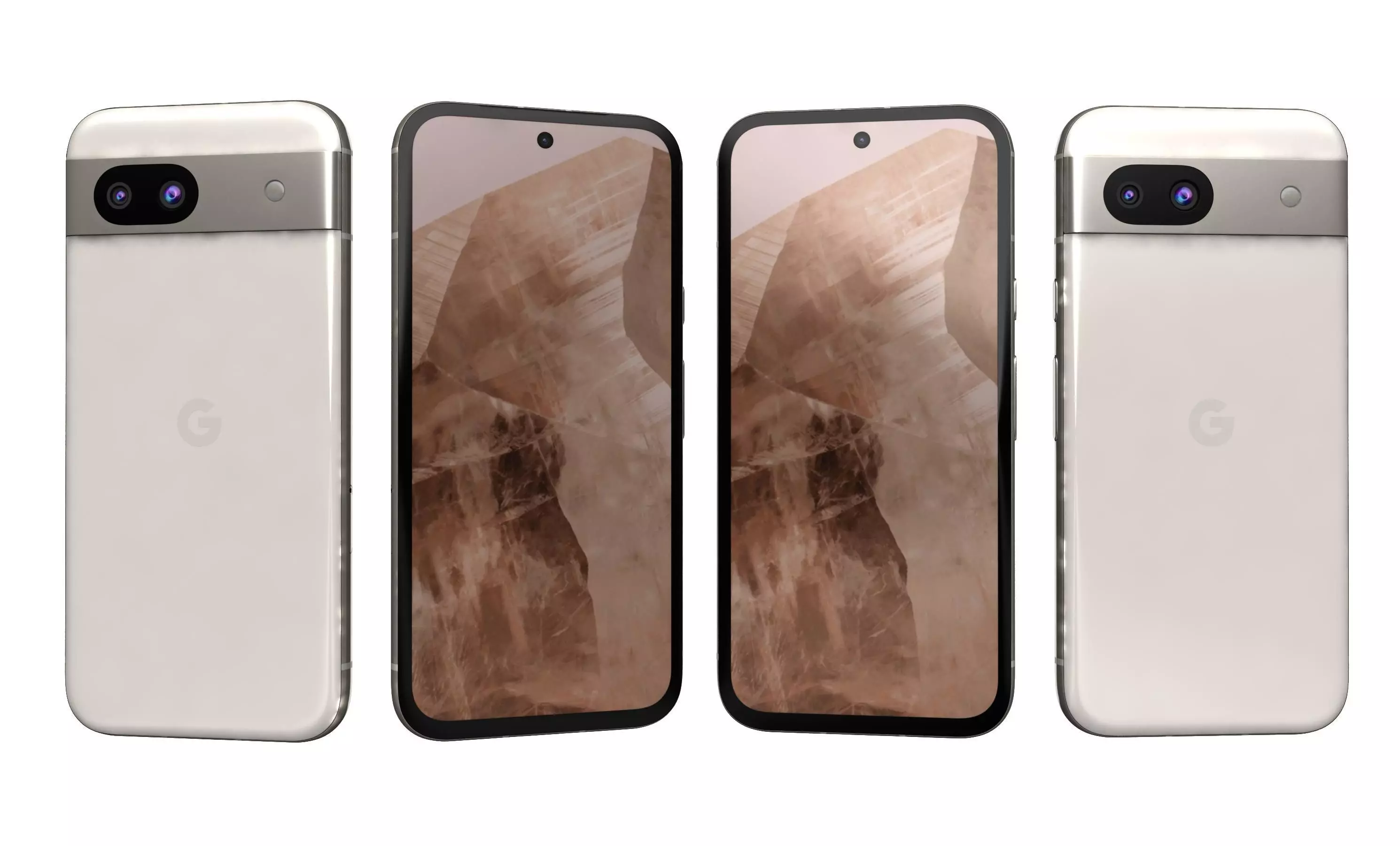 Google Pixel 8a All Colors High Poly  3D model_20