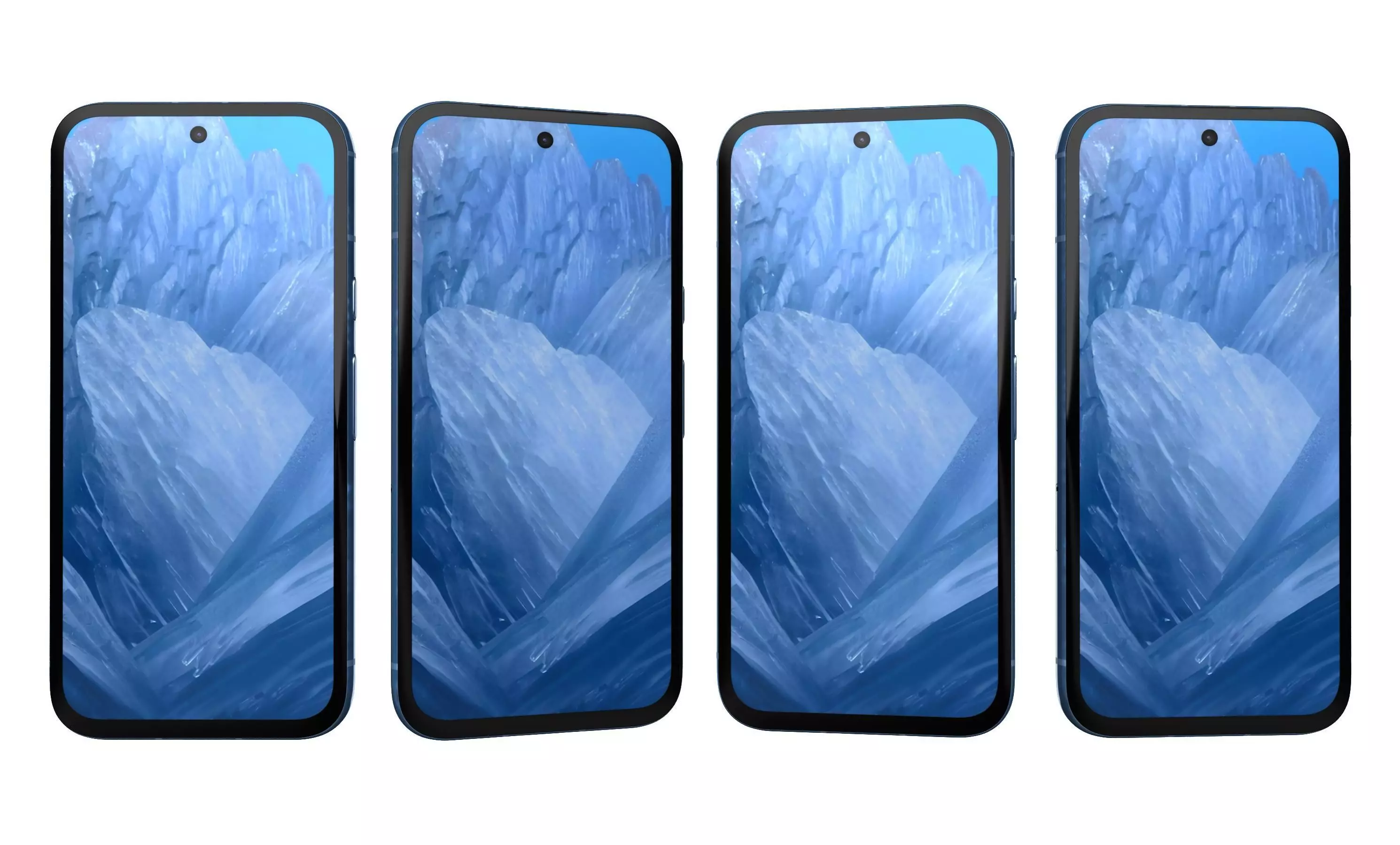 Google Pixel 8a All Colors High Poly  3D model_52