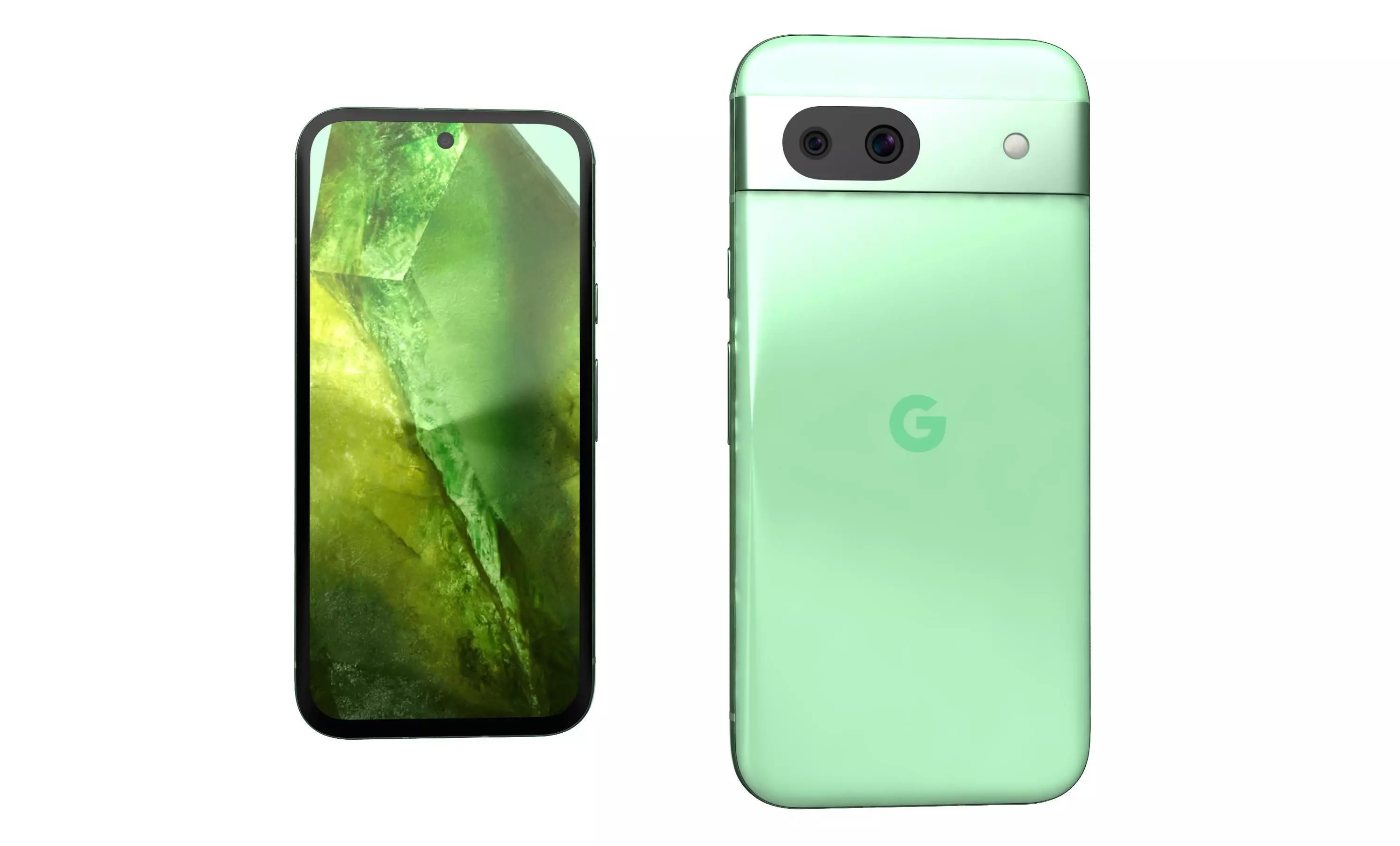 Google Pixel 8a All Colors High Poly  3D model_35