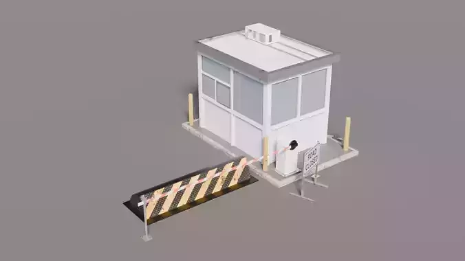 City Street Assets - Guard Post Cabin