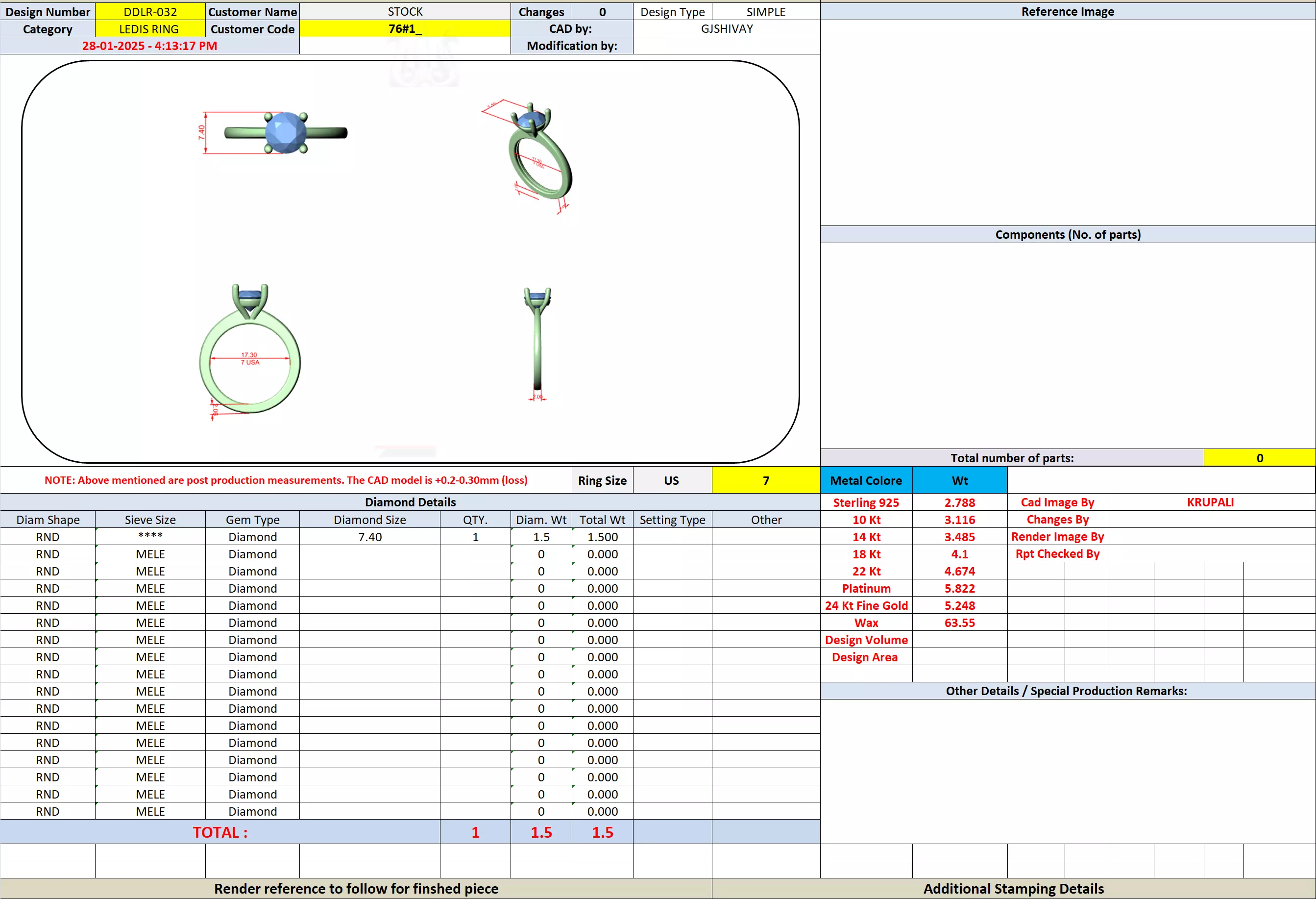 Designer Rings 3D model_6