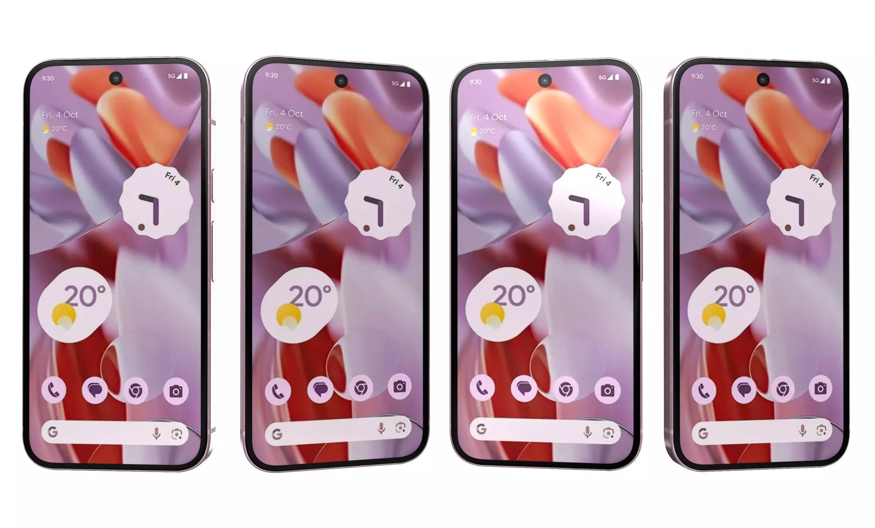 Google Pixel 9 Pro XL Rose Quartz High Poly  3D model_28