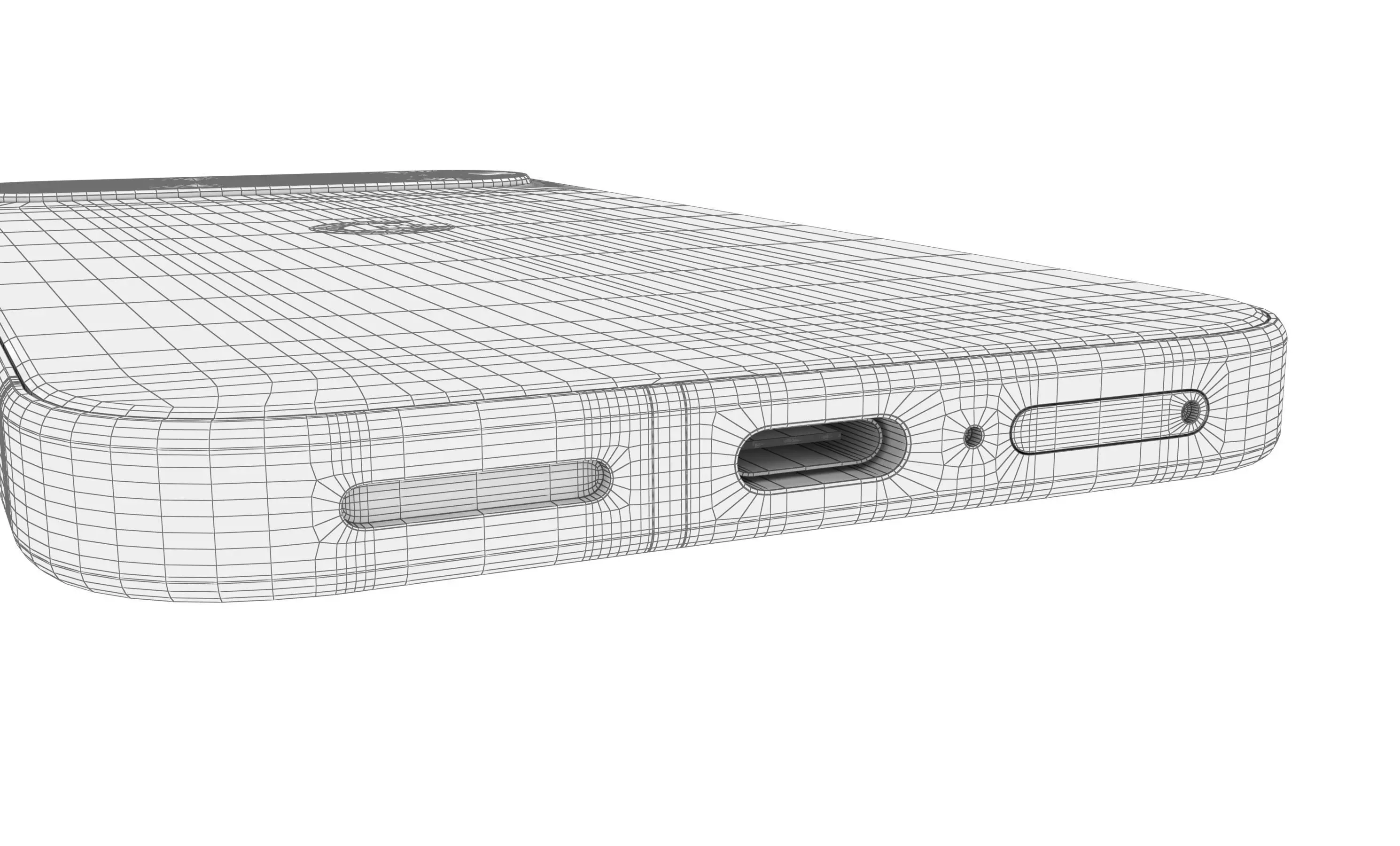 Google Pixel 9 Pro XL Rose Quartz High Poly  3D model_23