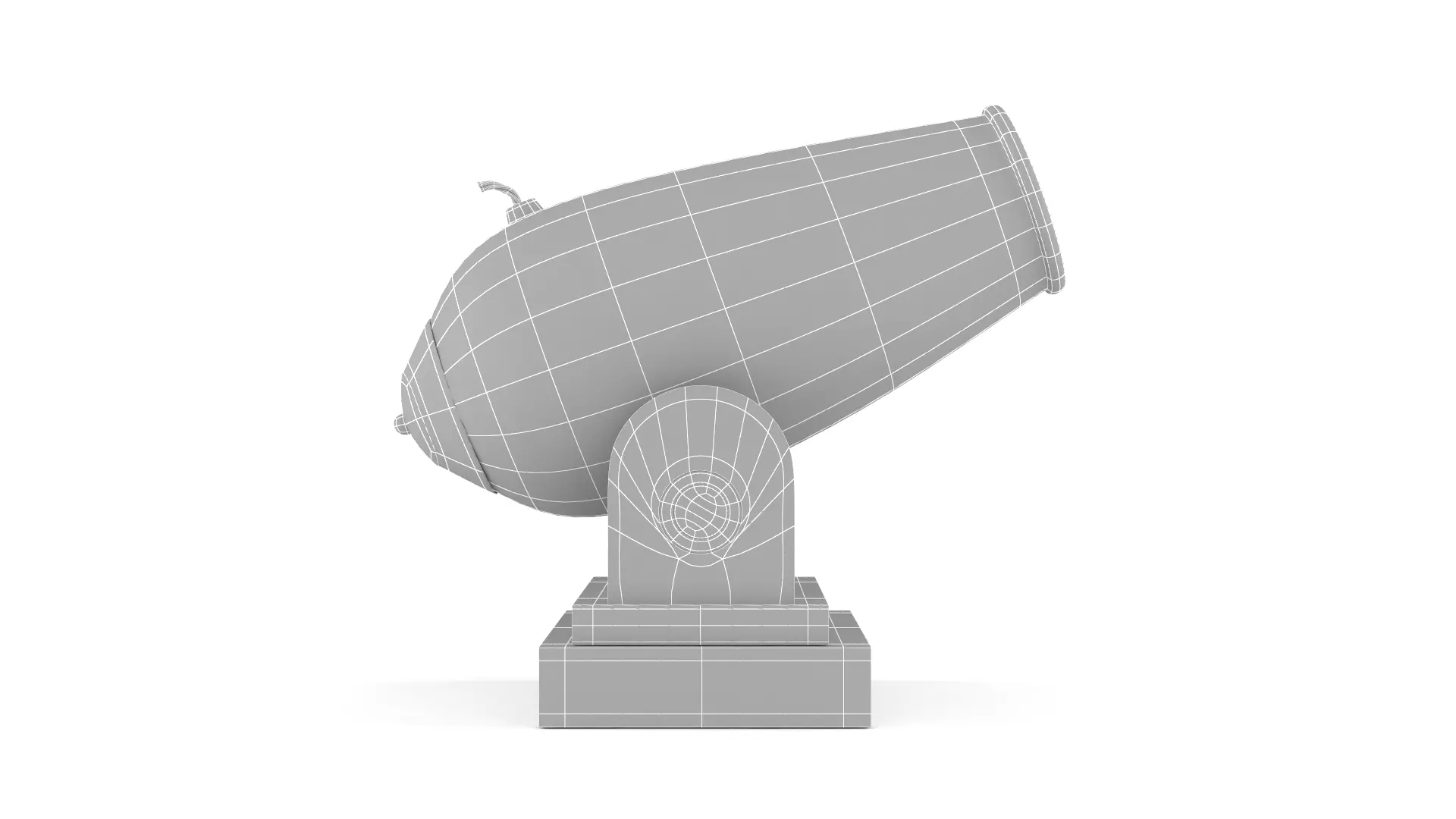 Circus Cannon 3D model_10