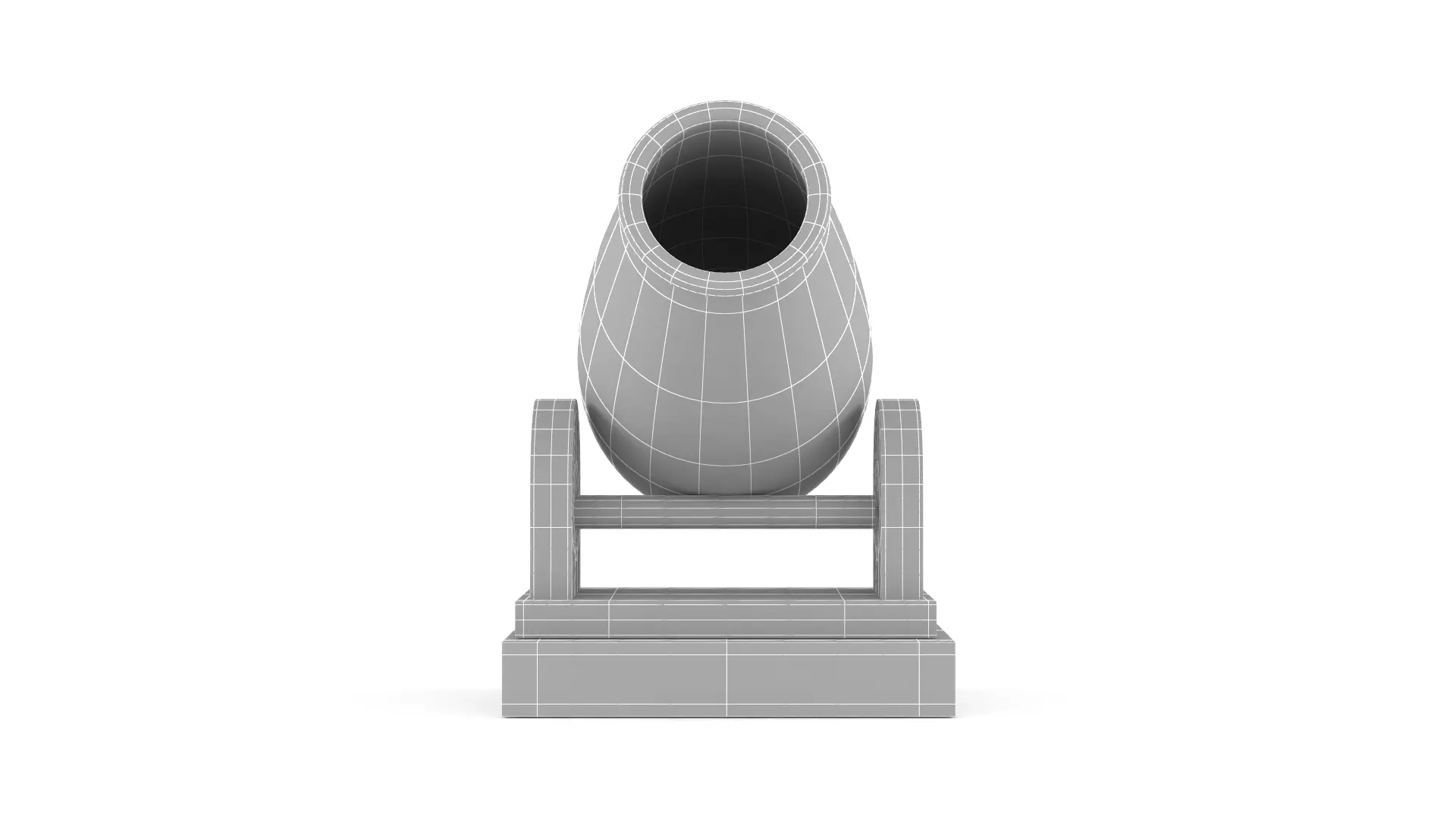 Circus Cannon 3D model_8