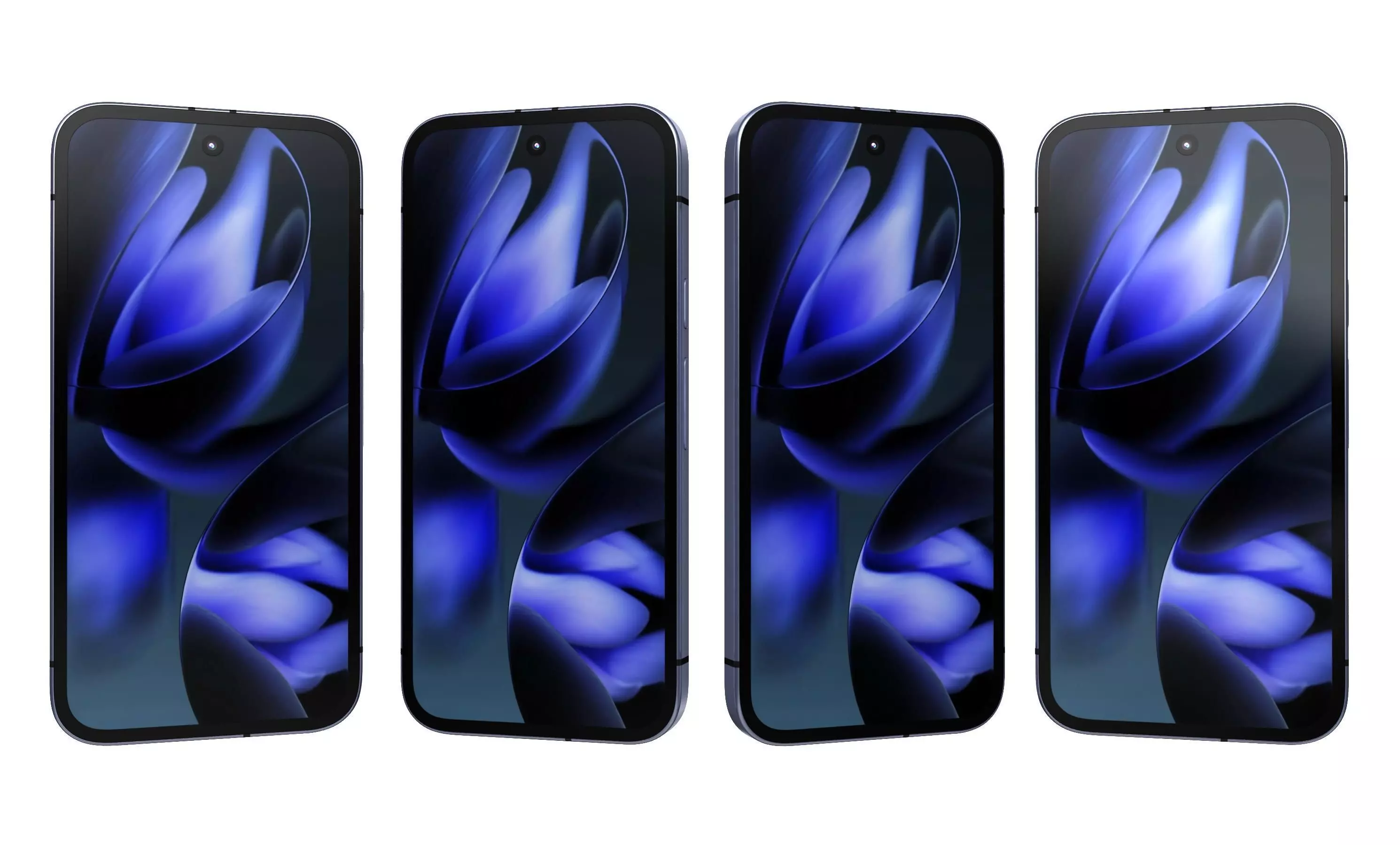 Google Pixel 9a All Colors High Poly  3D model_12