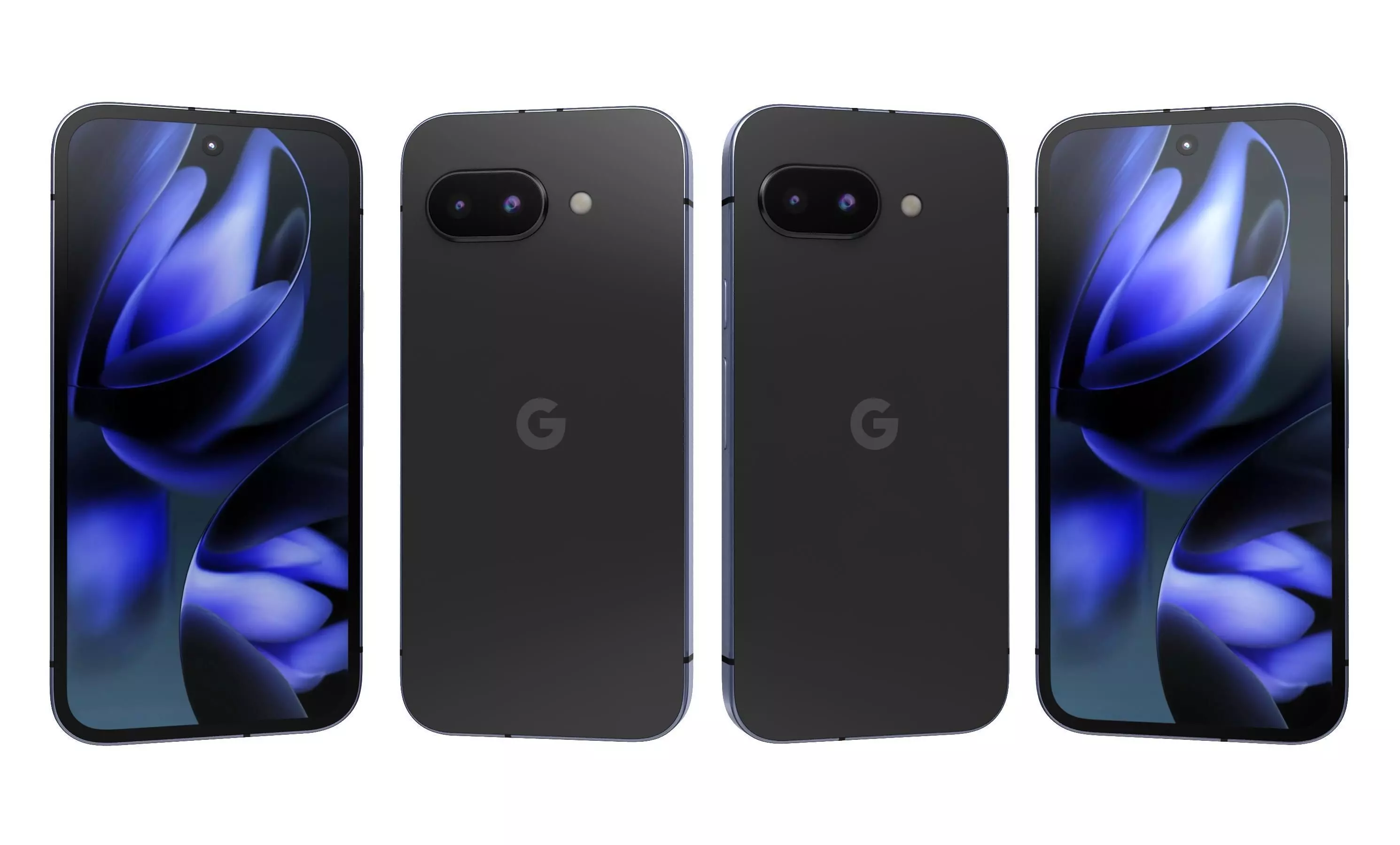 Google Pixel 9a All Colors High Poly  3D model_24