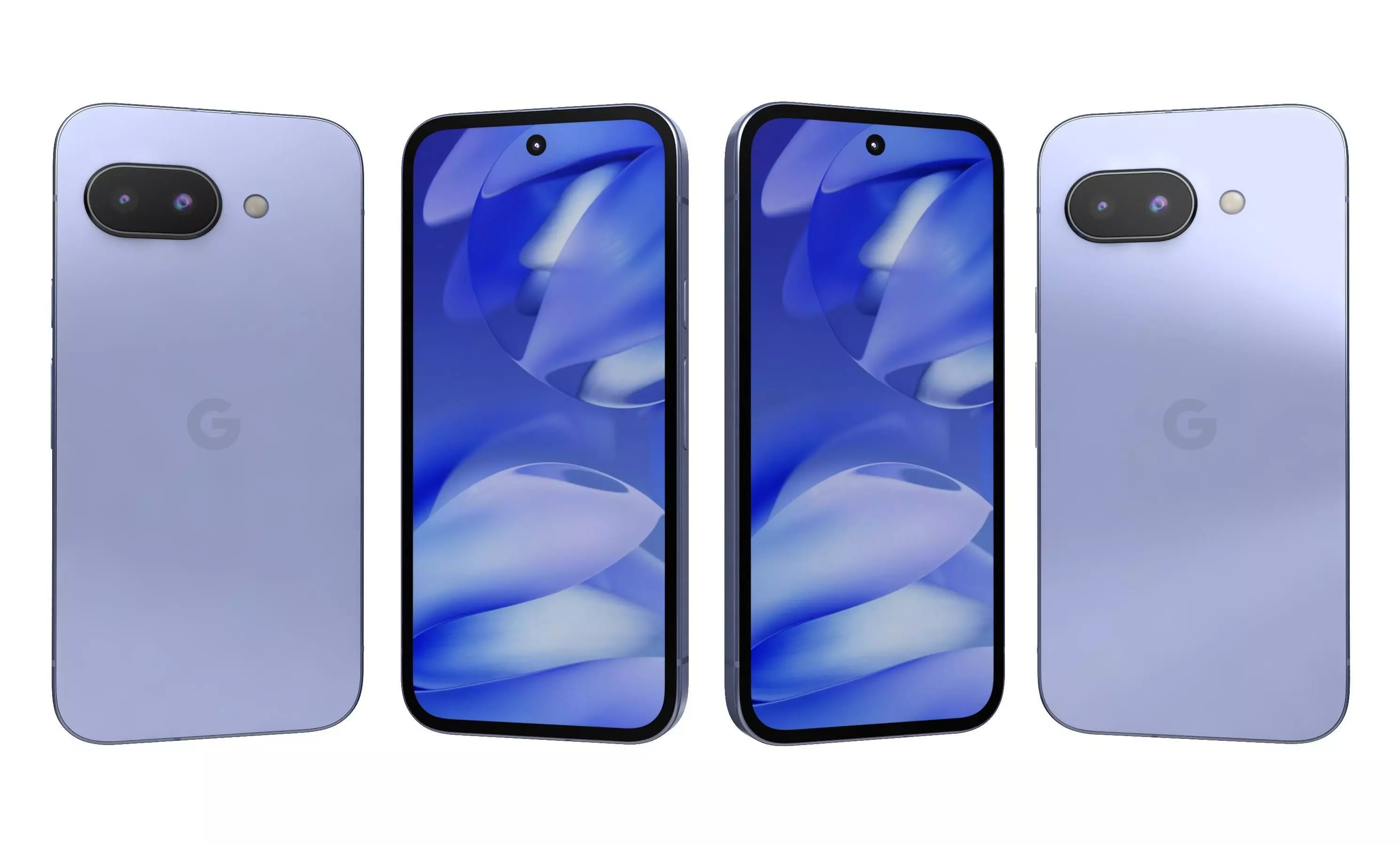 Google Pixel 9a All Colors High Poly  3D model_29