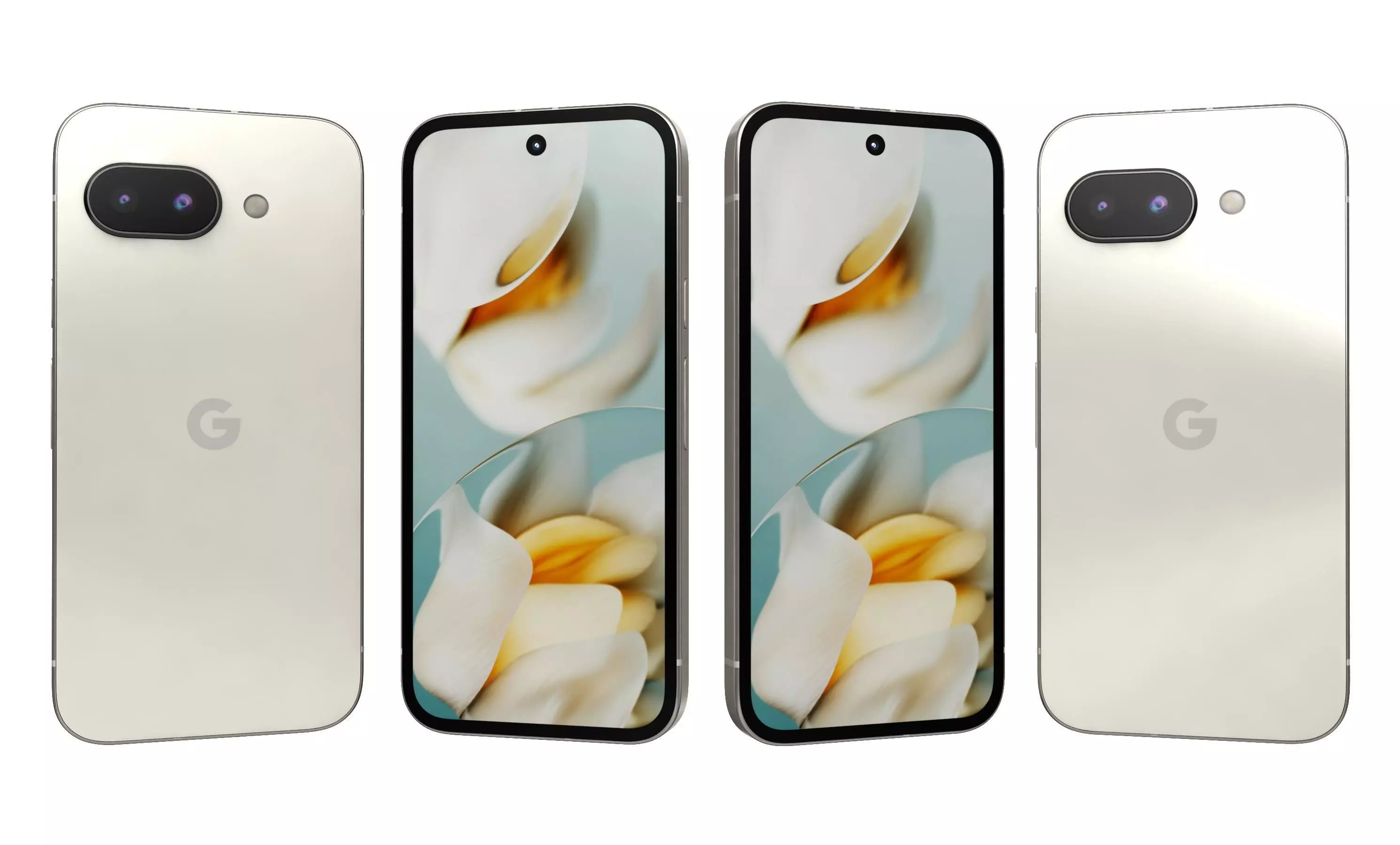 Google Pixel 9a All Colors High Poly  3D model_8