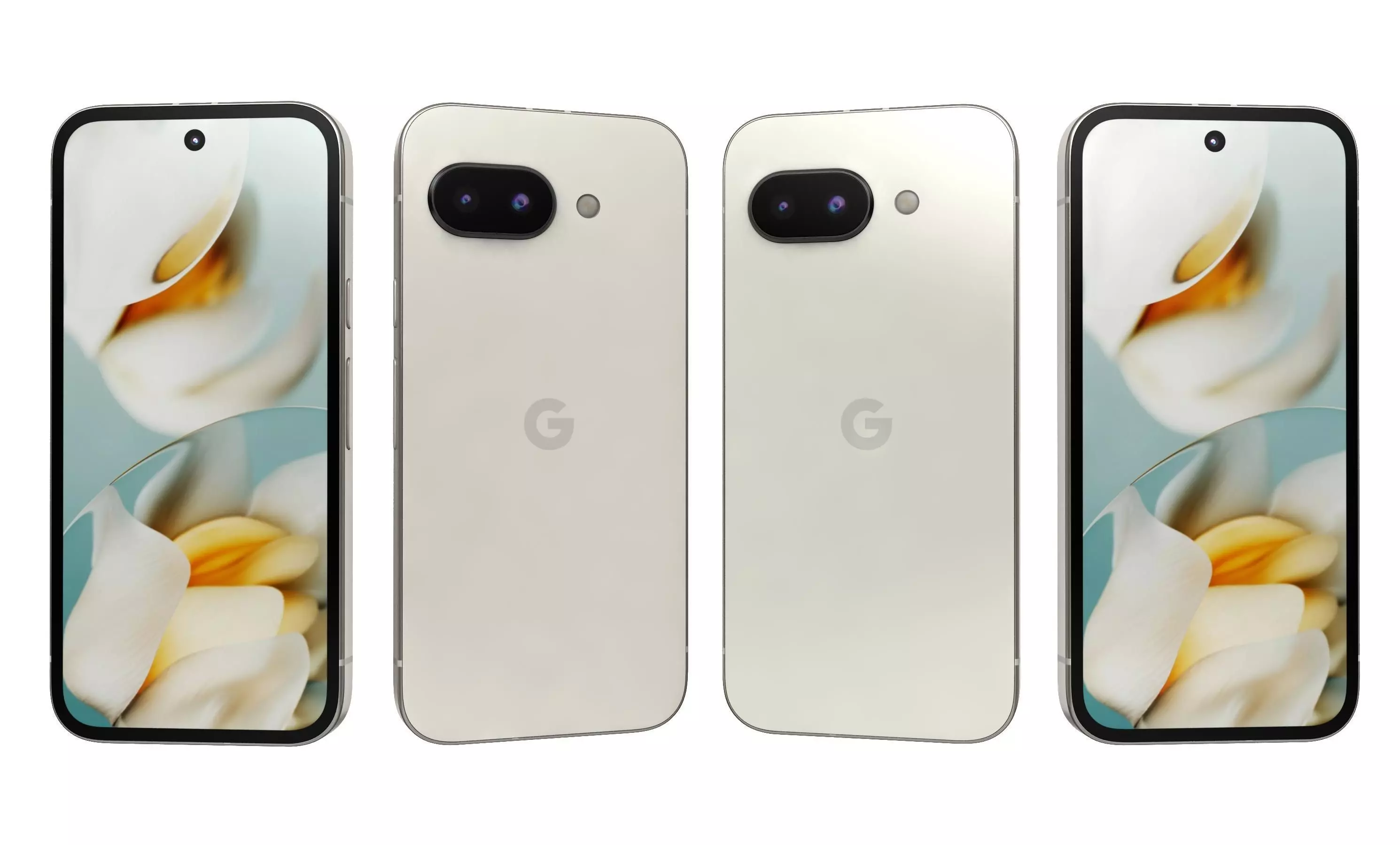 Google Pixel 9a All Colors High Poly  3D model_13