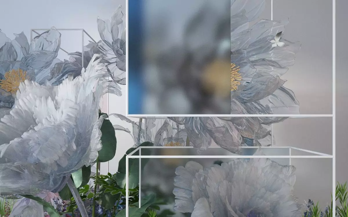 Floristry Fine art display 3D model 3D model_1