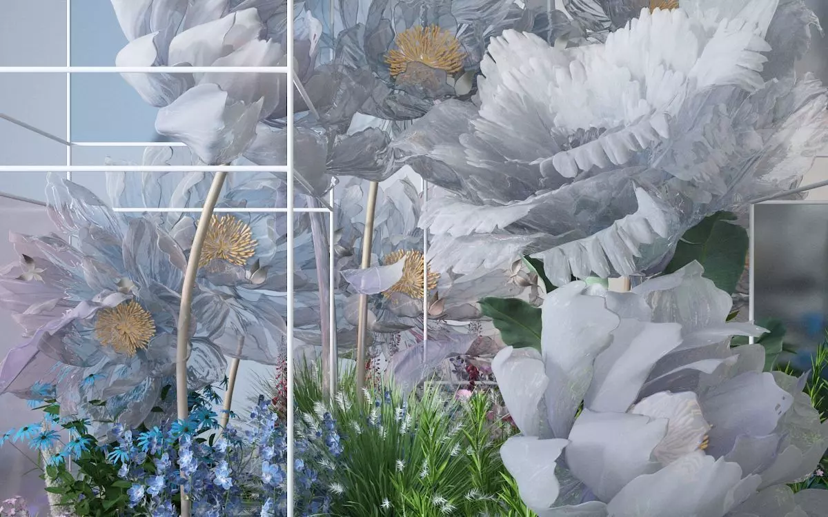 Floristry Fine art display 3D model 3D model_10