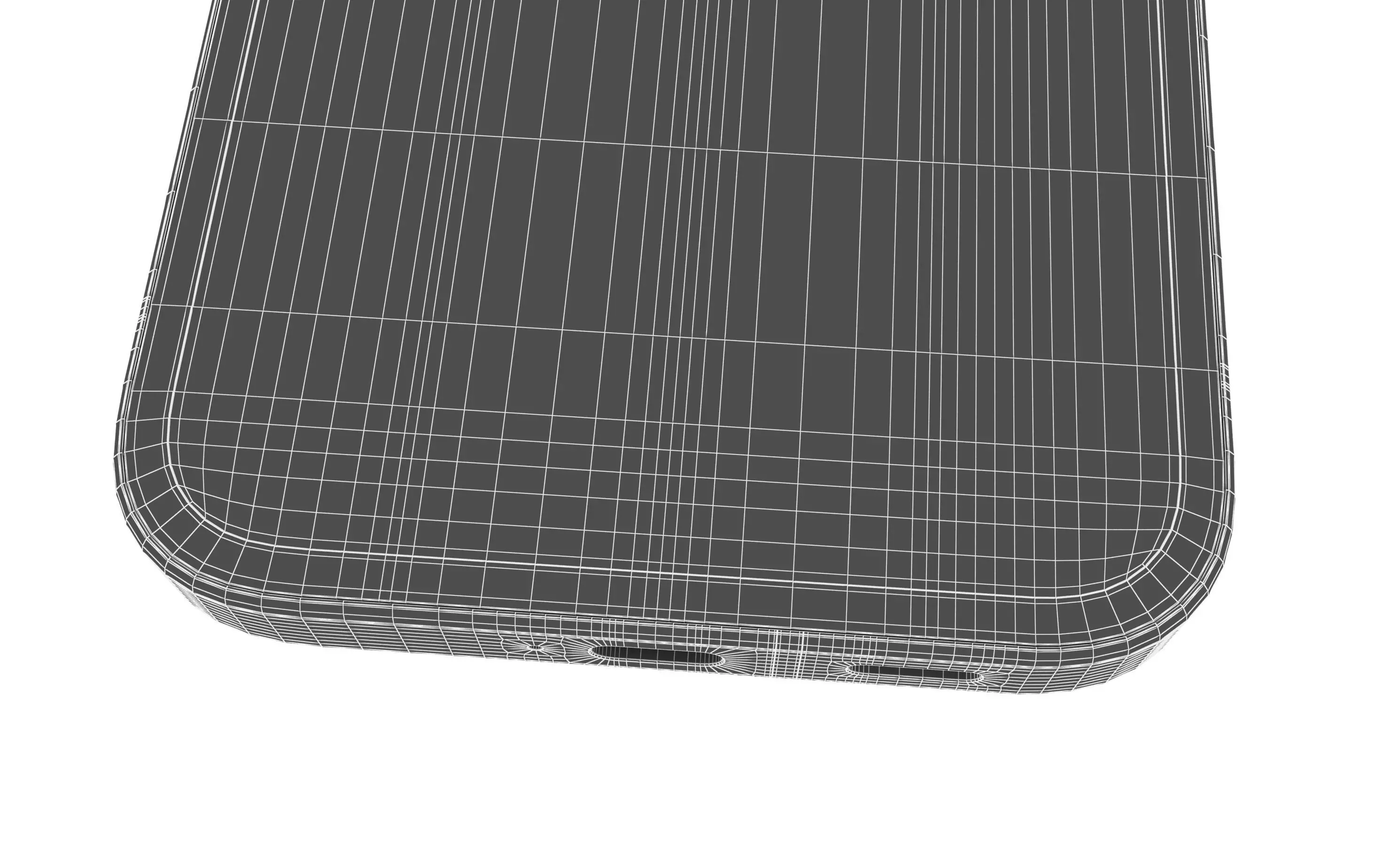 Google Pixel 9a Iris High Poly  3D model_16