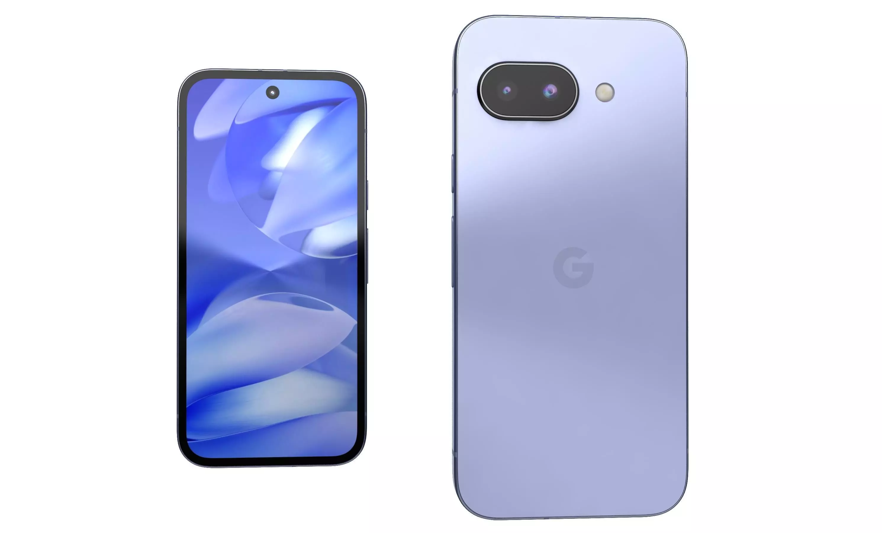 Google Pixel 9a Iris High Poly  3D model_1