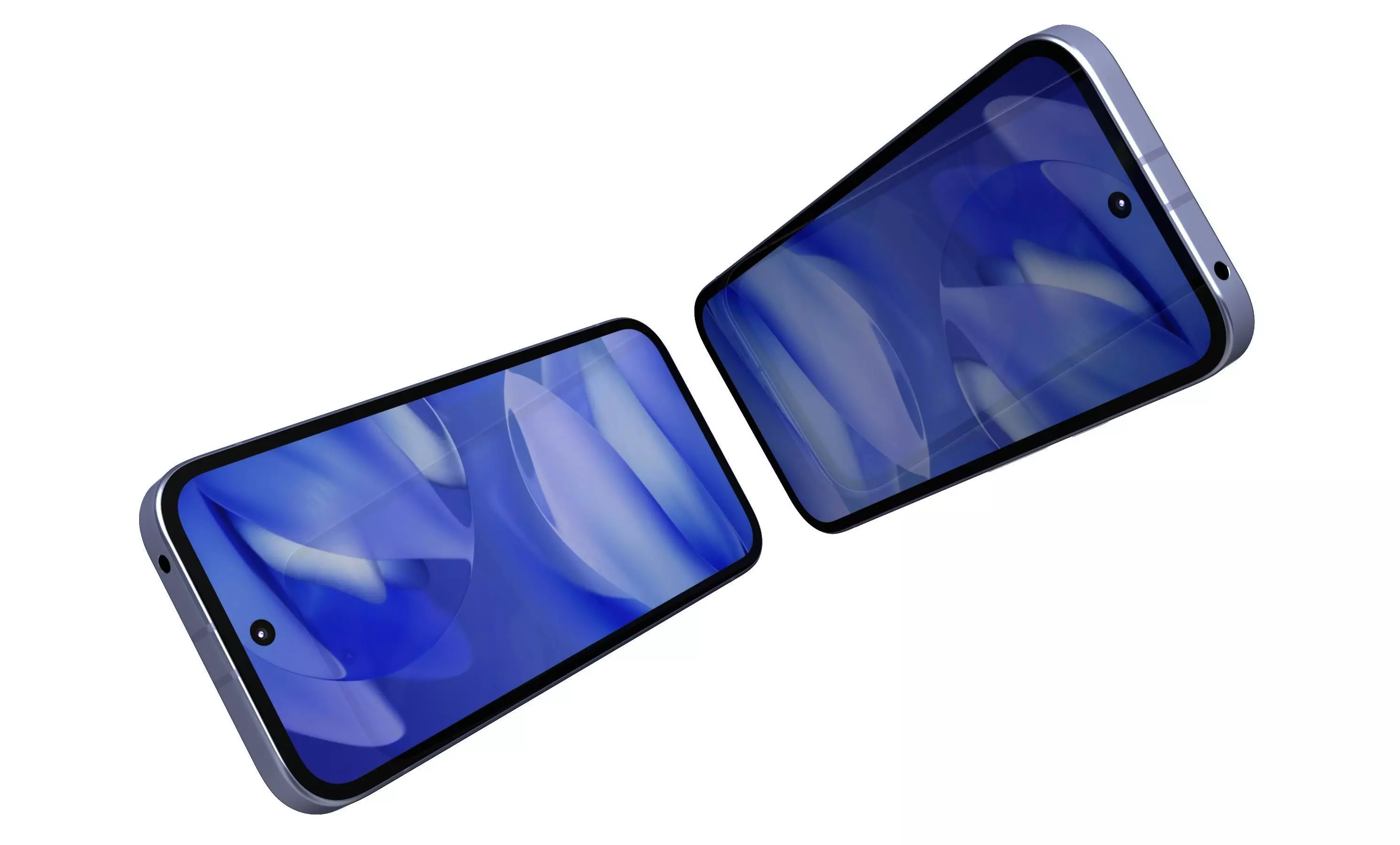 Google Pixel 9a Iris High Poly  3D model_2