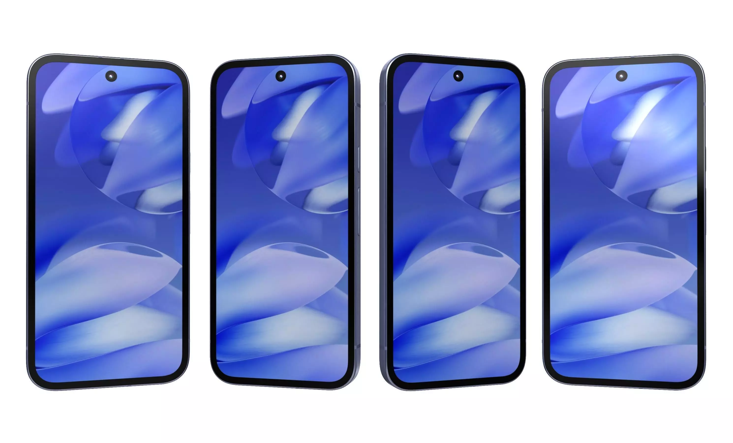 Google Pixel 9a Iris High Poly  3D model_25