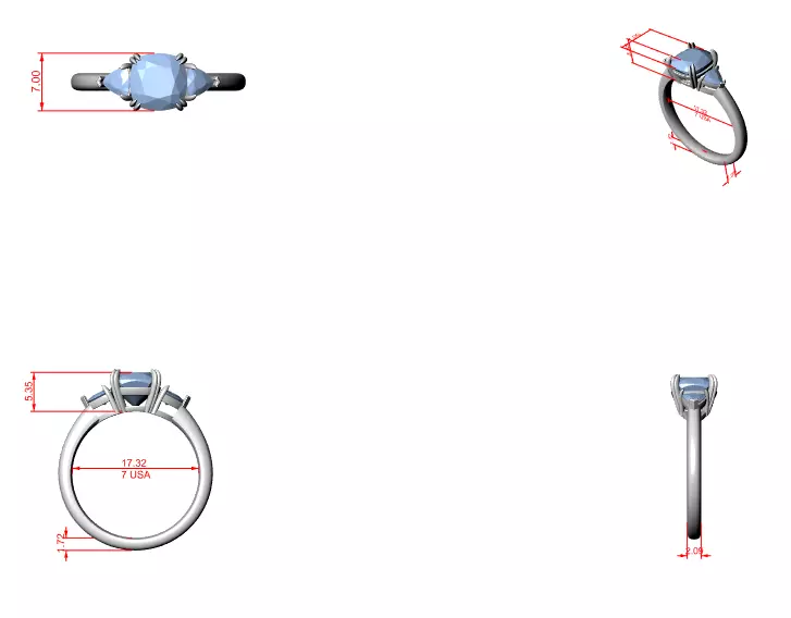 Designer Rings 3D model_13