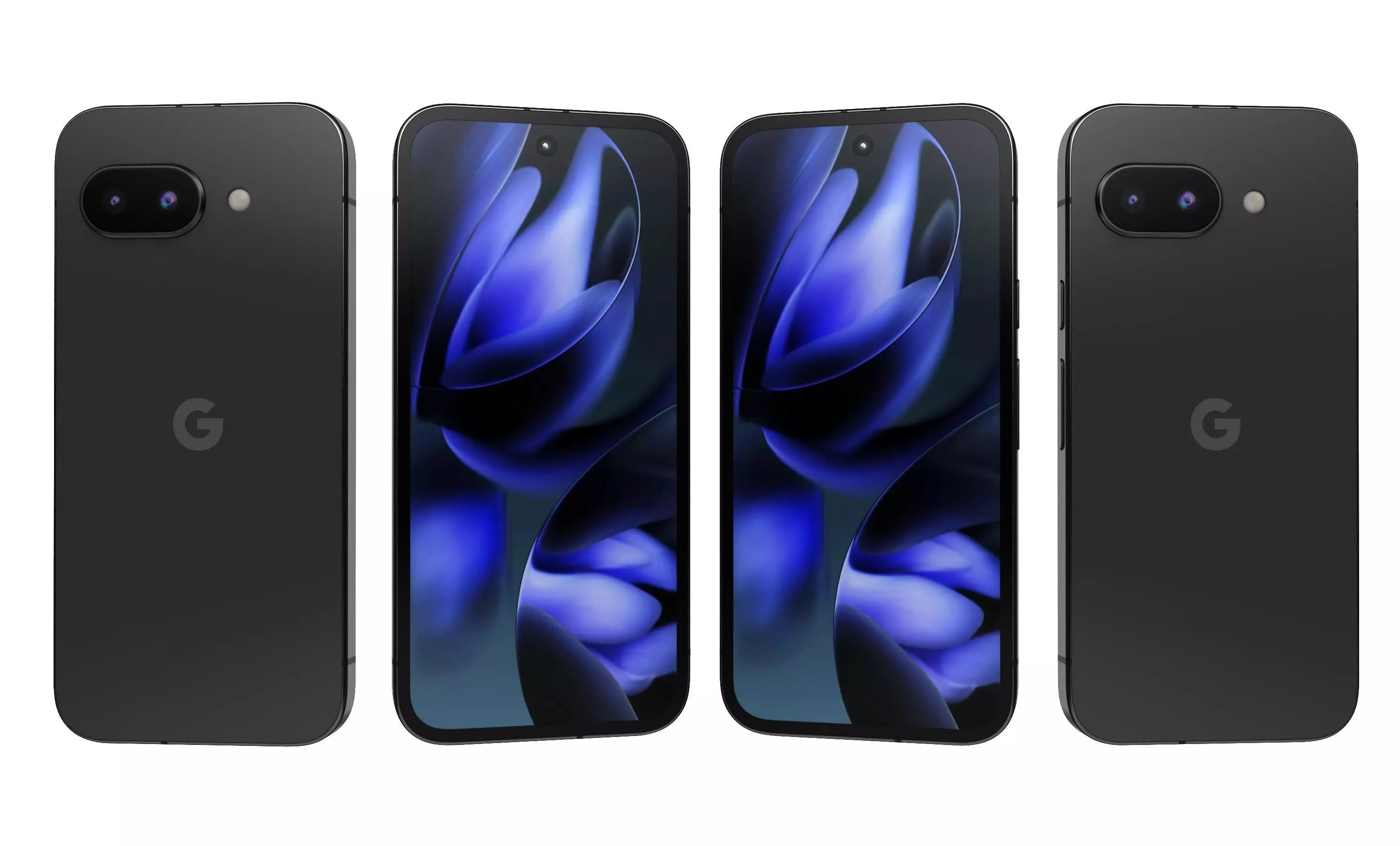 Google Pixel 9a Obsidian High Poly  3D model_26