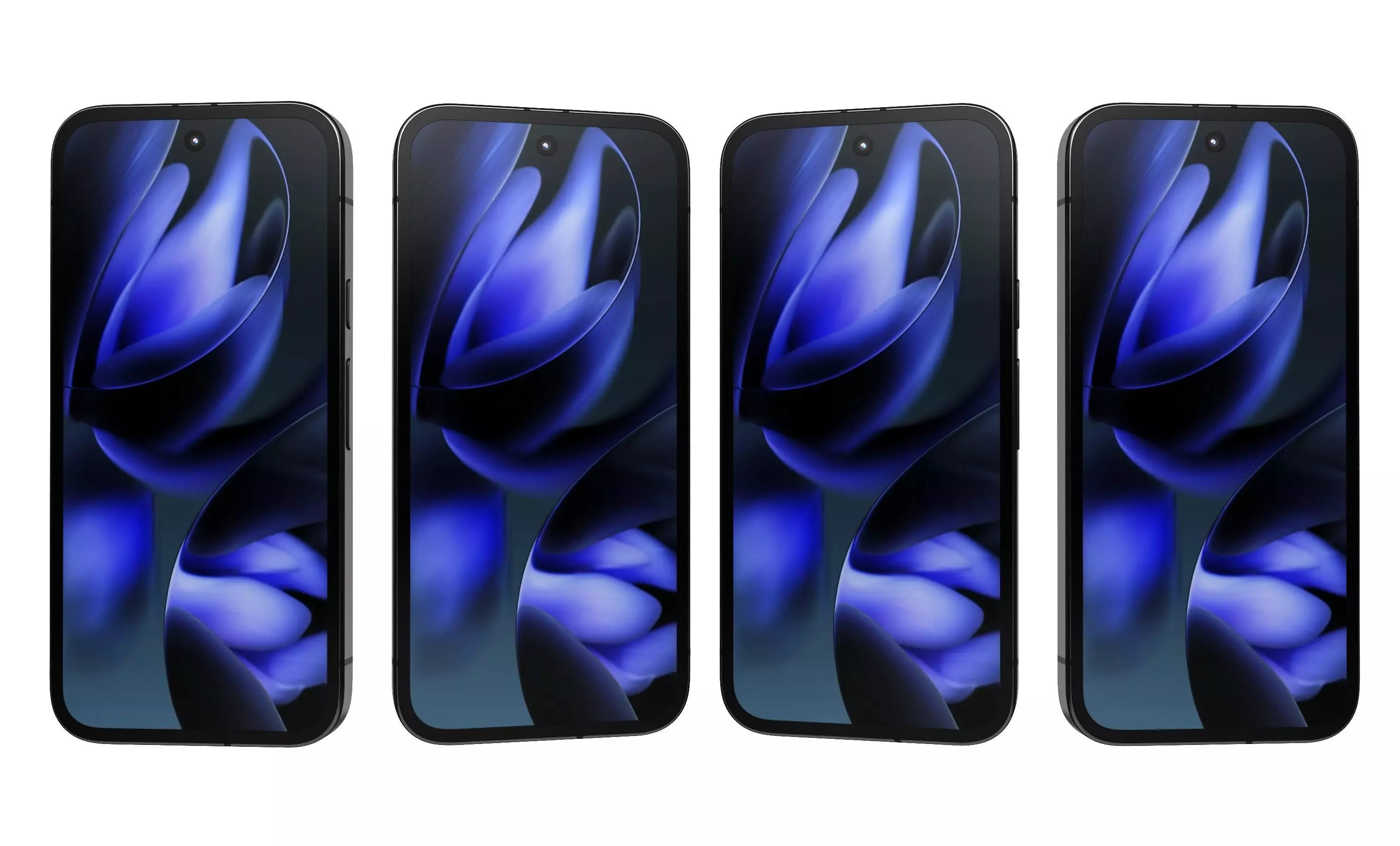 Google Pixel 9a Obsidian High Poly  3D model_27