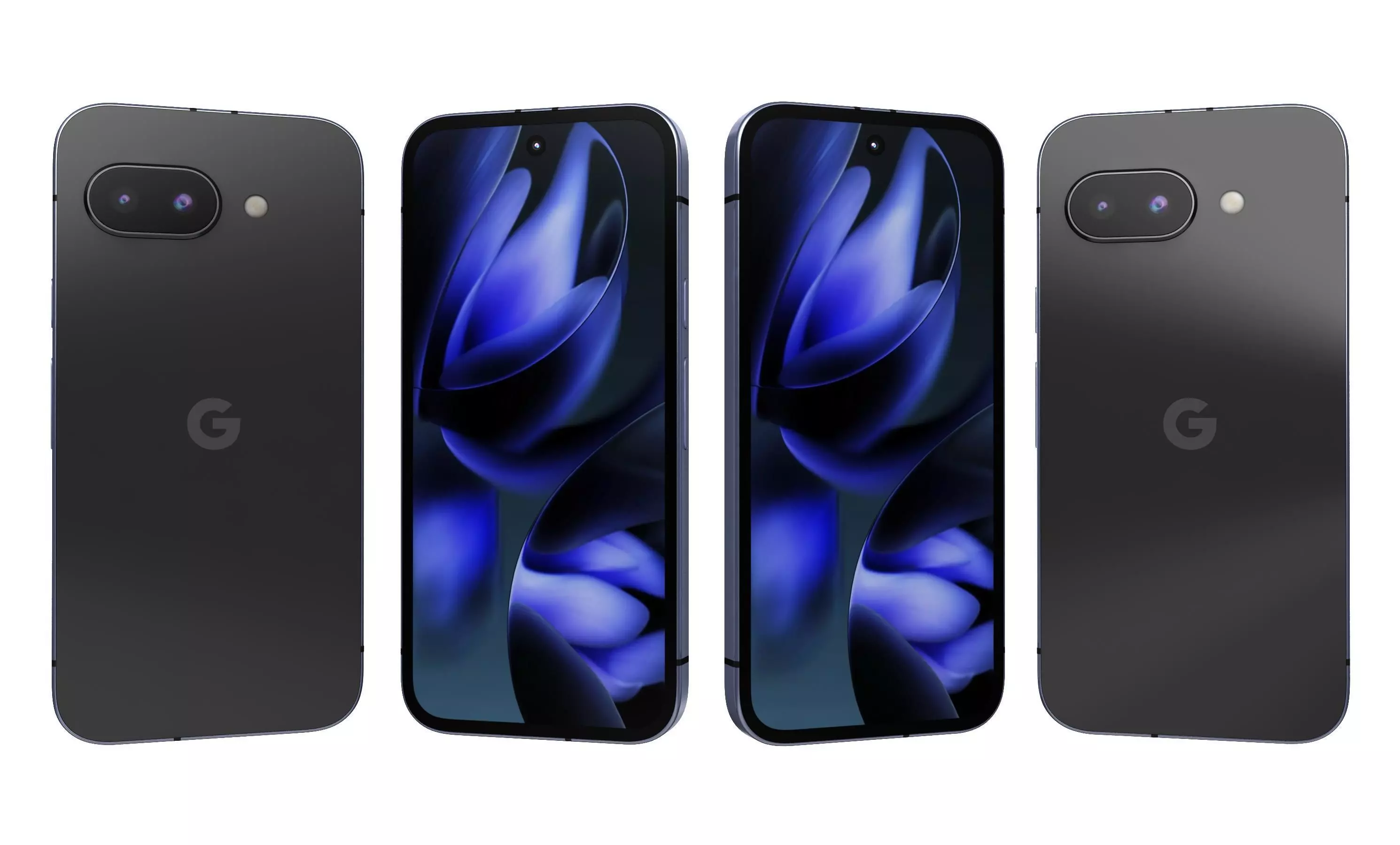 Google Pixel 9a Obsidian High Poly  3D model_0