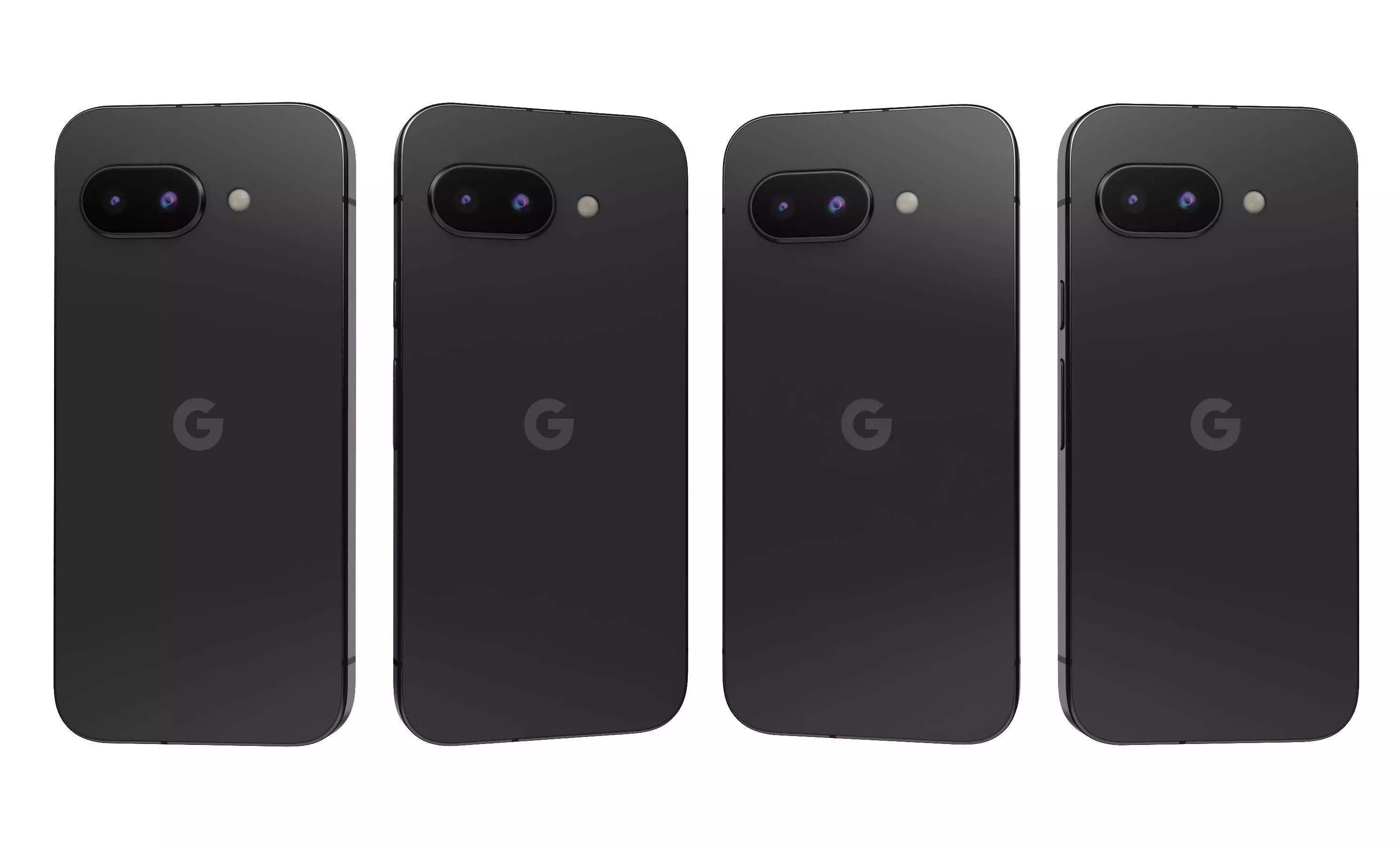 Google Pixel 9a Obsidian High Poly  3D model_1