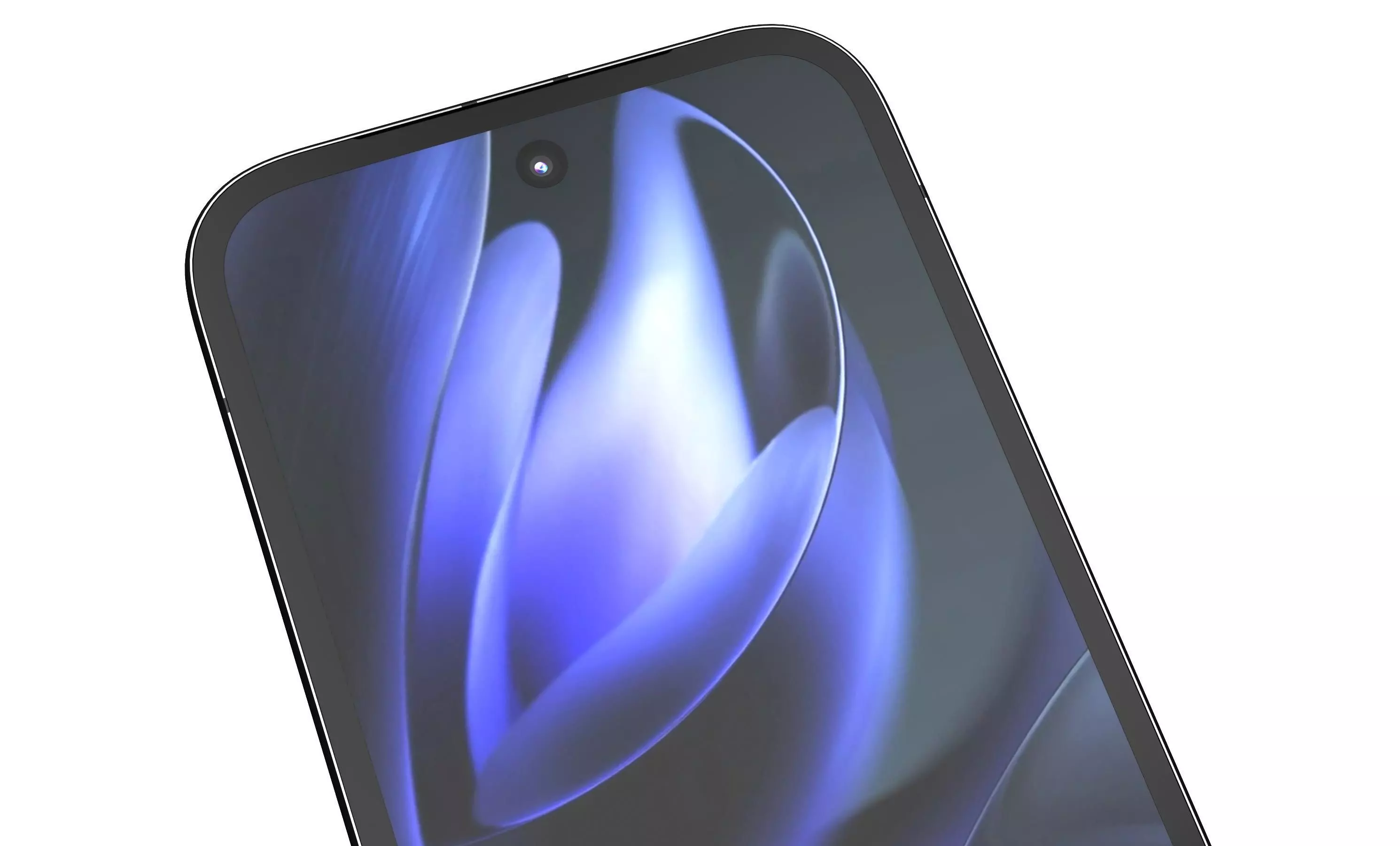 Google Pixel 9a Obsidian High Poly  3D model_8