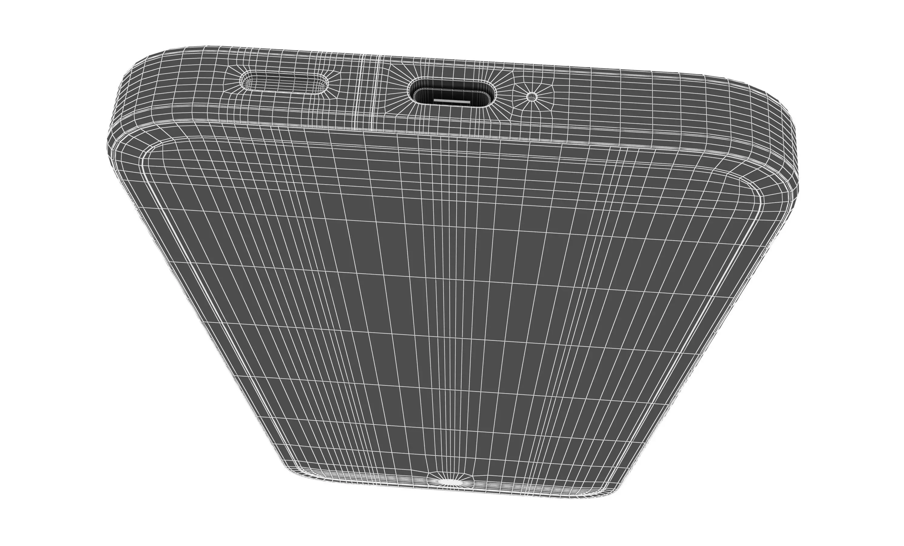 Google Pixel 9a Obsidian High Poly  3D model_14