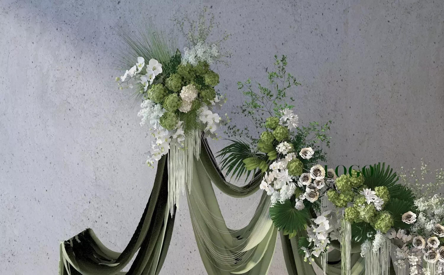 Floristry Fine art display 3D model 3D model_1