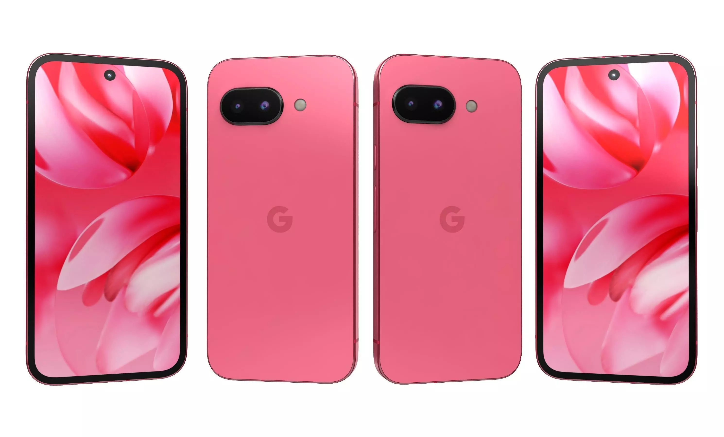 Google Pixel 9a Peony High Poly  3D model_20