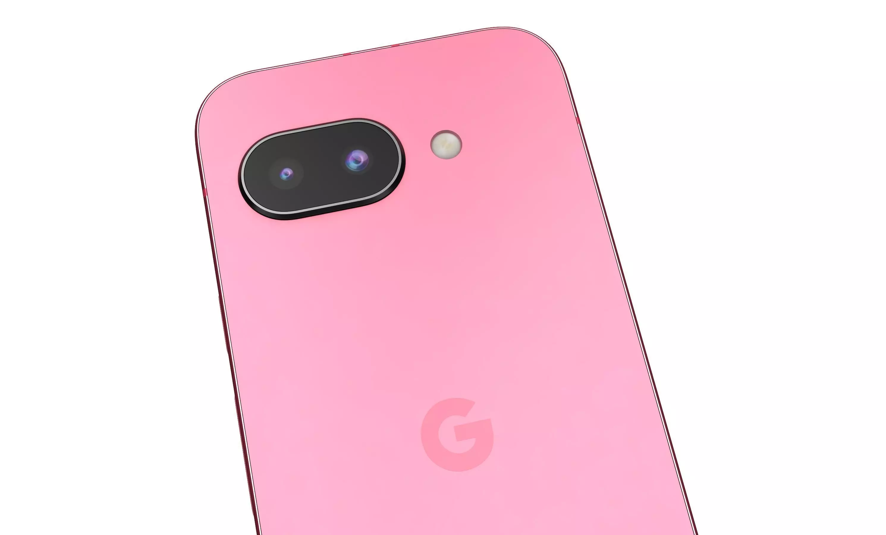 Google Pixel 9a Peony High Poly  3D model_7