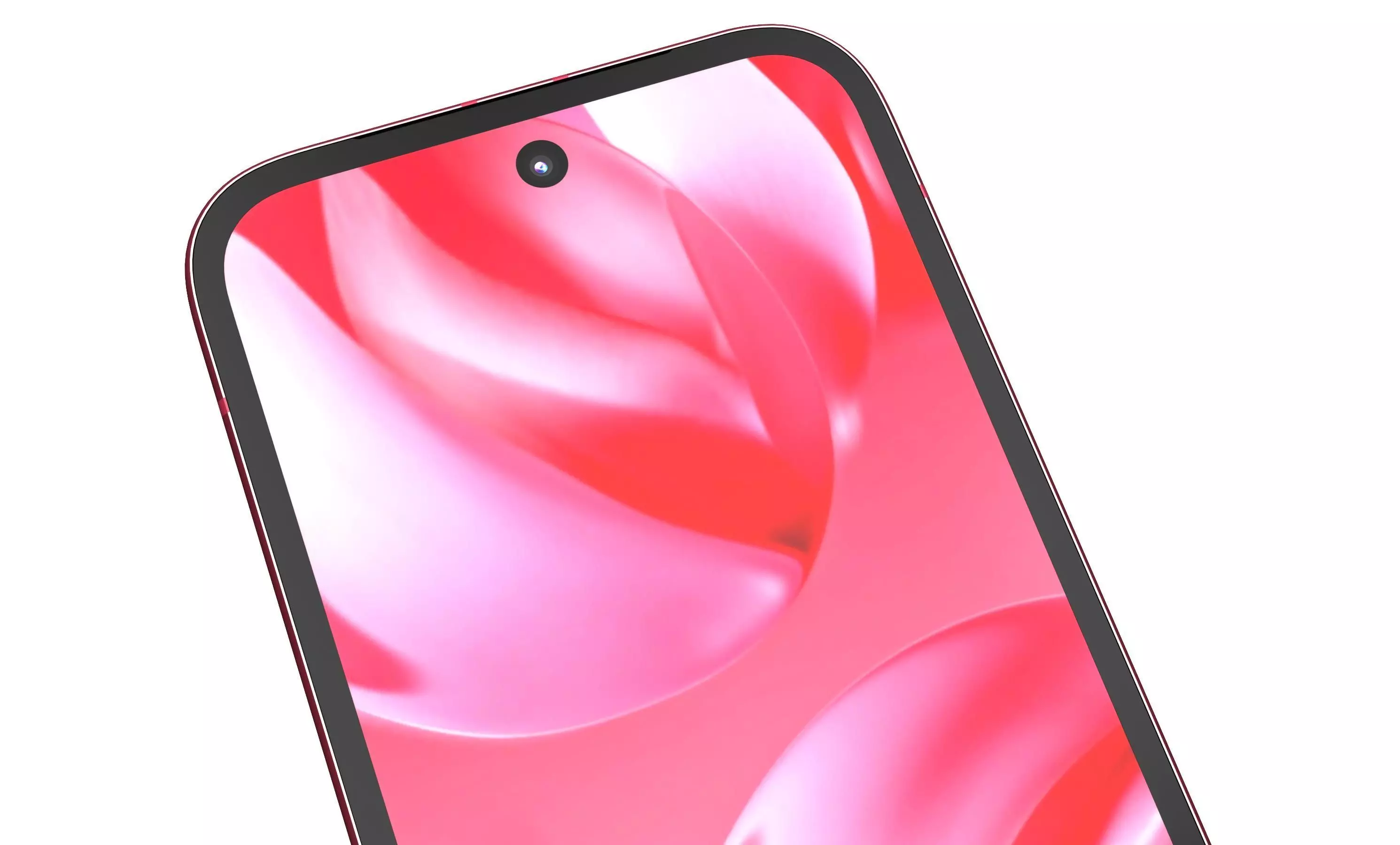 Google Pixel 9a Peony High Poly  3D model_8