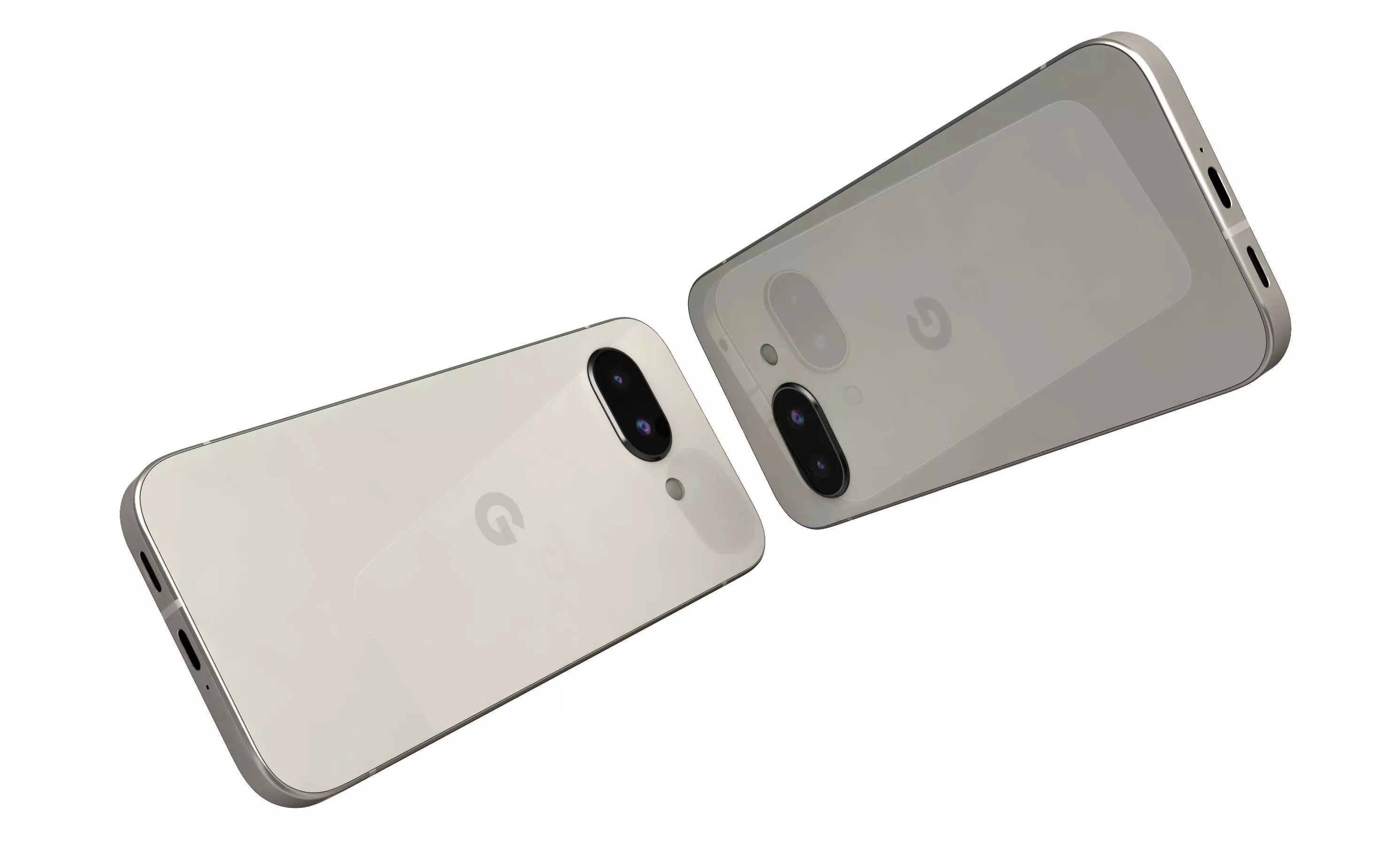 Google Pixel 9a Porcelain High Poly  3D model_3