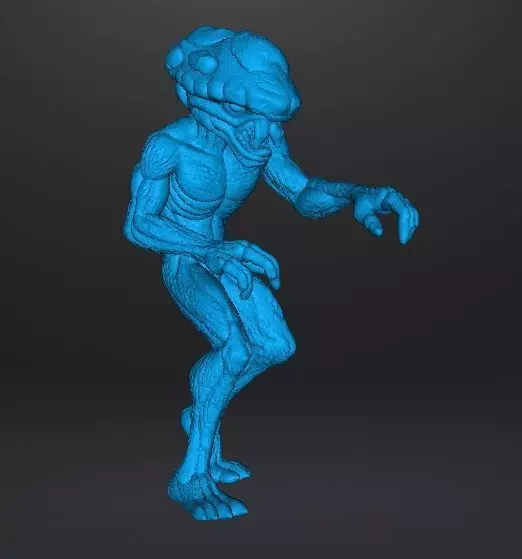 TOP HEAVY MODEL FIGURE FOR HORROR AND FANTASY GAMES RPG DND 3D print model_11