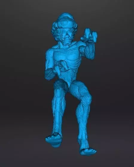 TOP HEAVY MODEL FIGURE FOR HORROR AND FANTASY GAMES RPG DND 3D print model_12