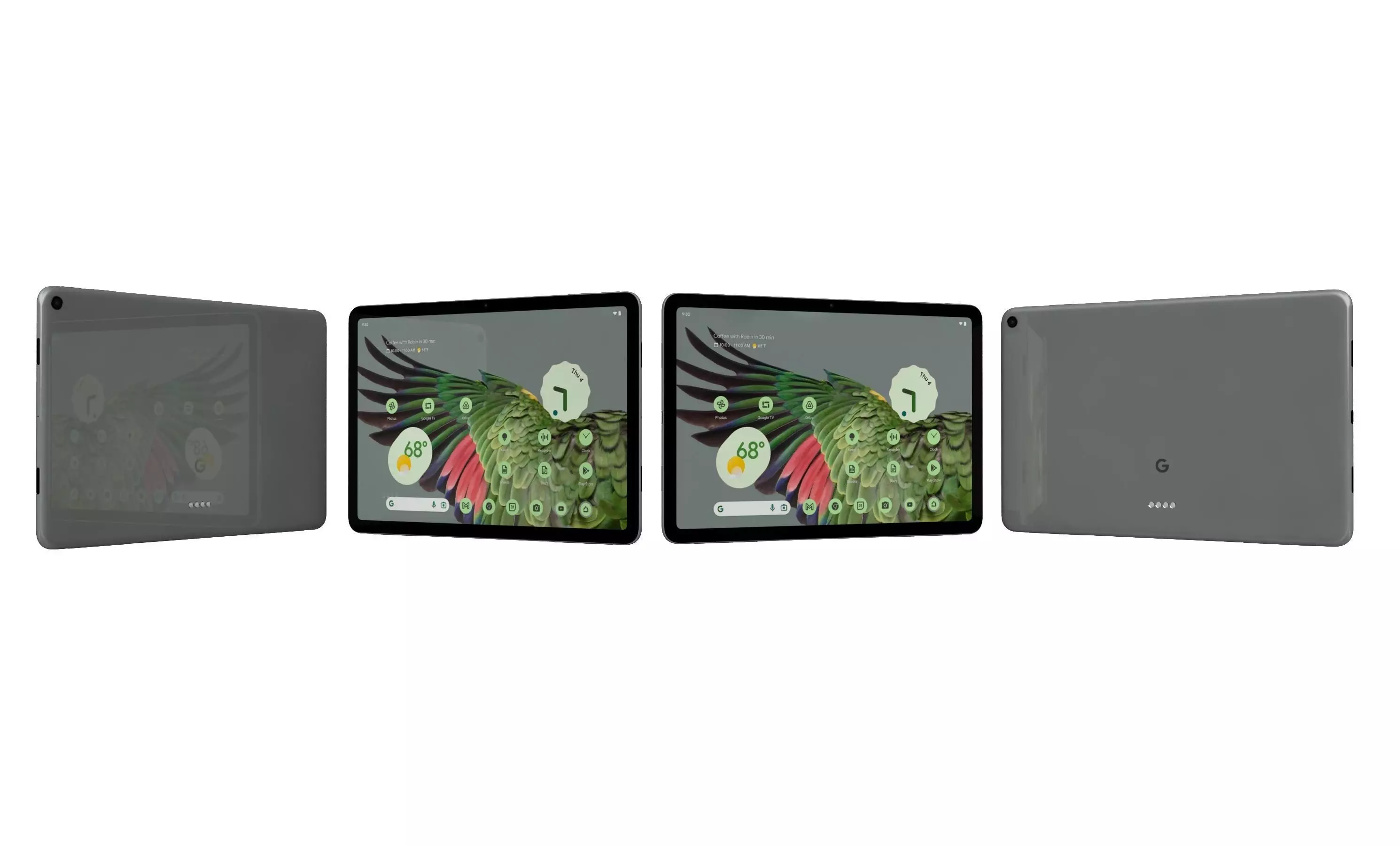 Google Pixel Tablet All Colors High Poly  3D model_0