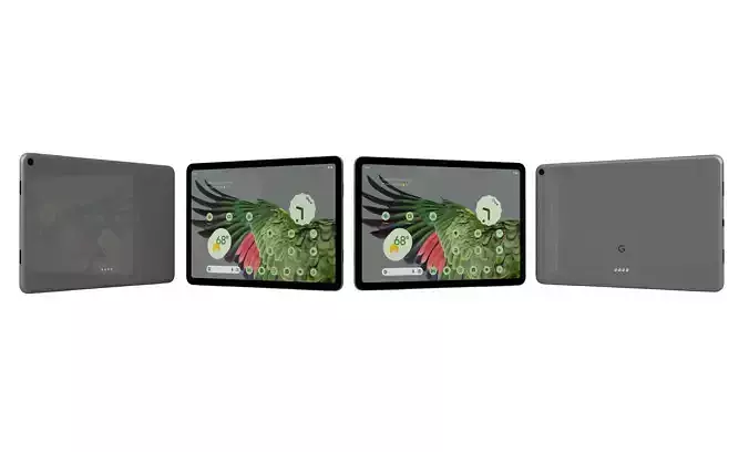 Google Pixel Tablet All Colors High Poly 