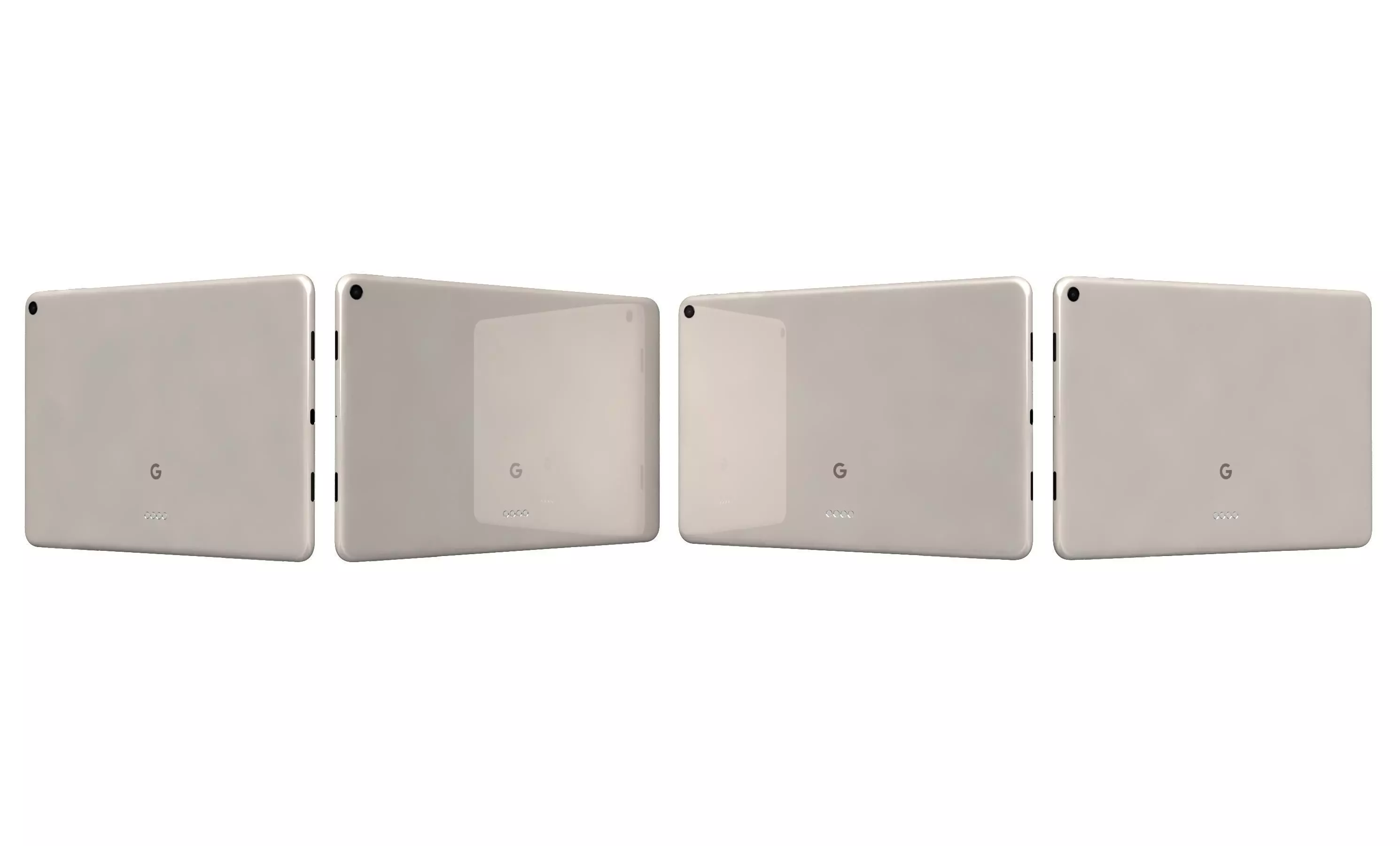 Google Pixel Tablet All Colors High Poly  3D model_20