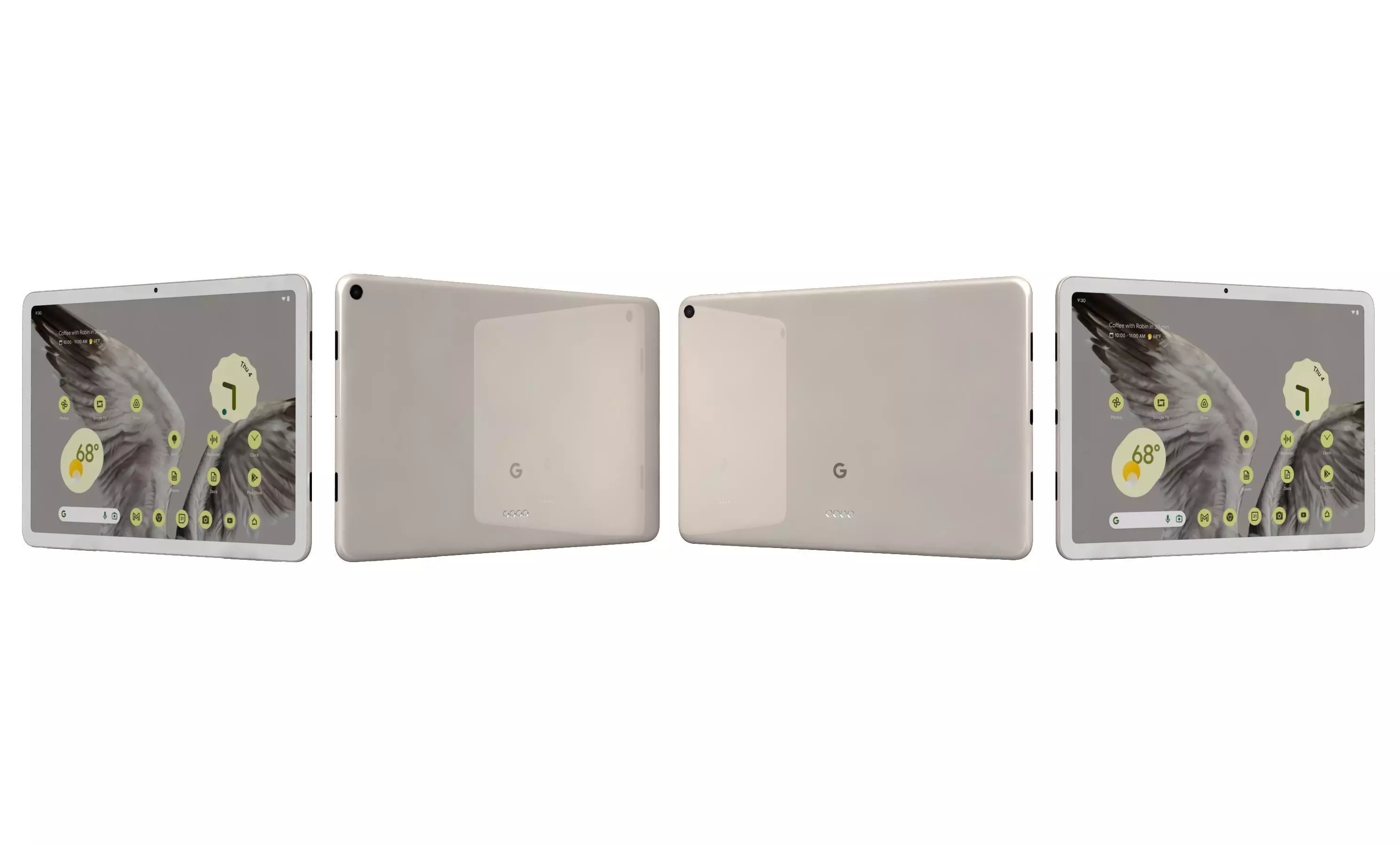 Google Pixel Tablet All Colors High Poly  3D model_18