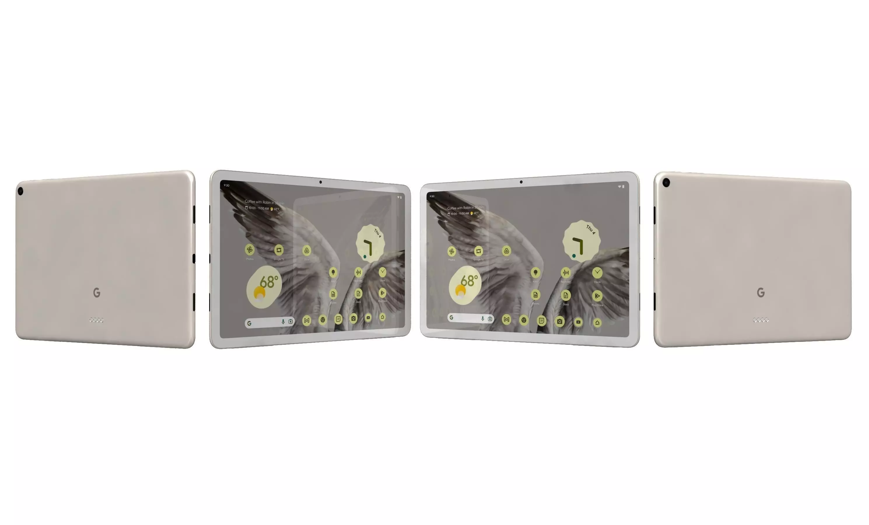 Google Pixel Tablet All Colors High Poly  3D model_21