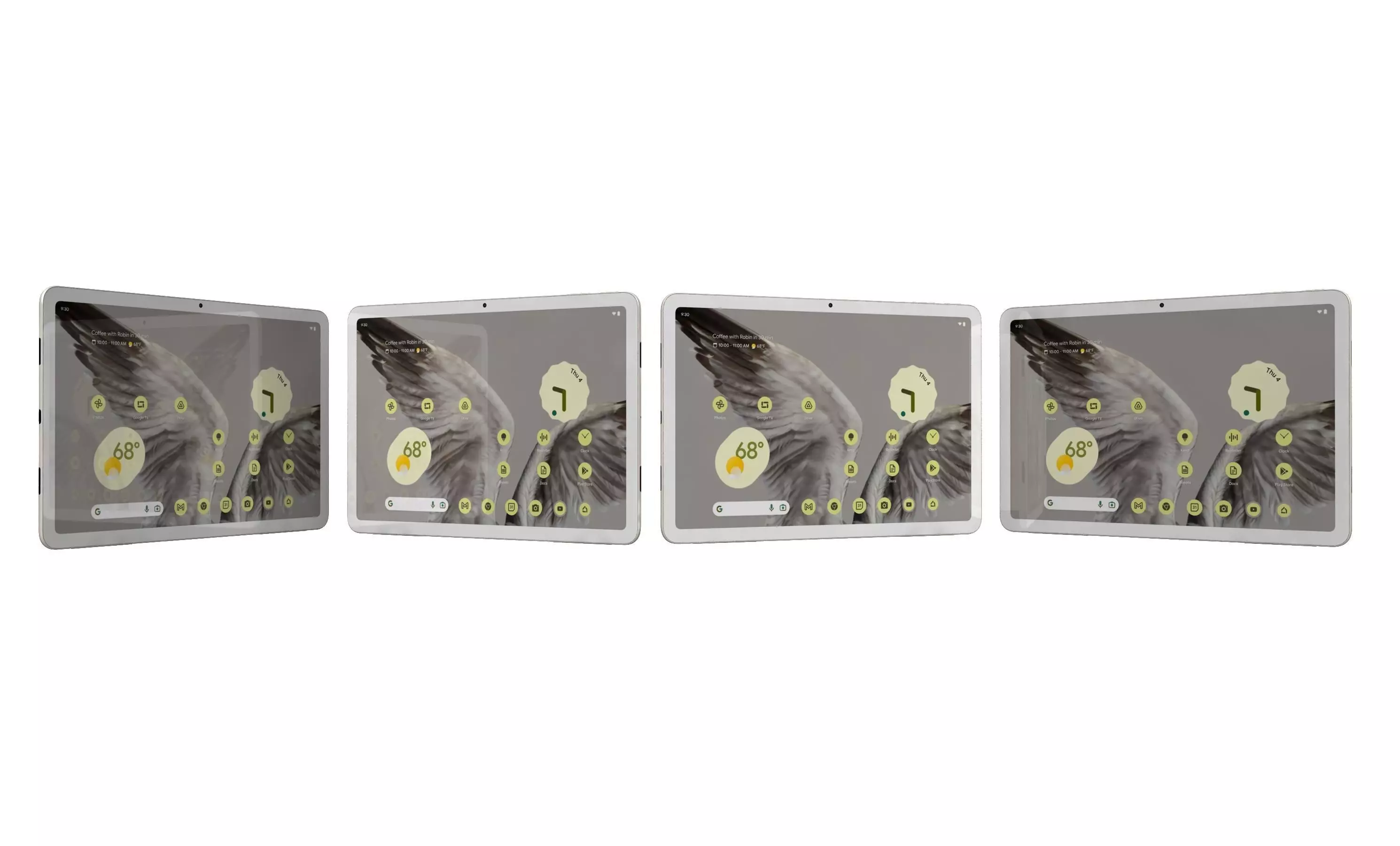 Google Pixel Tablet All Colors High Poly  3D model_15