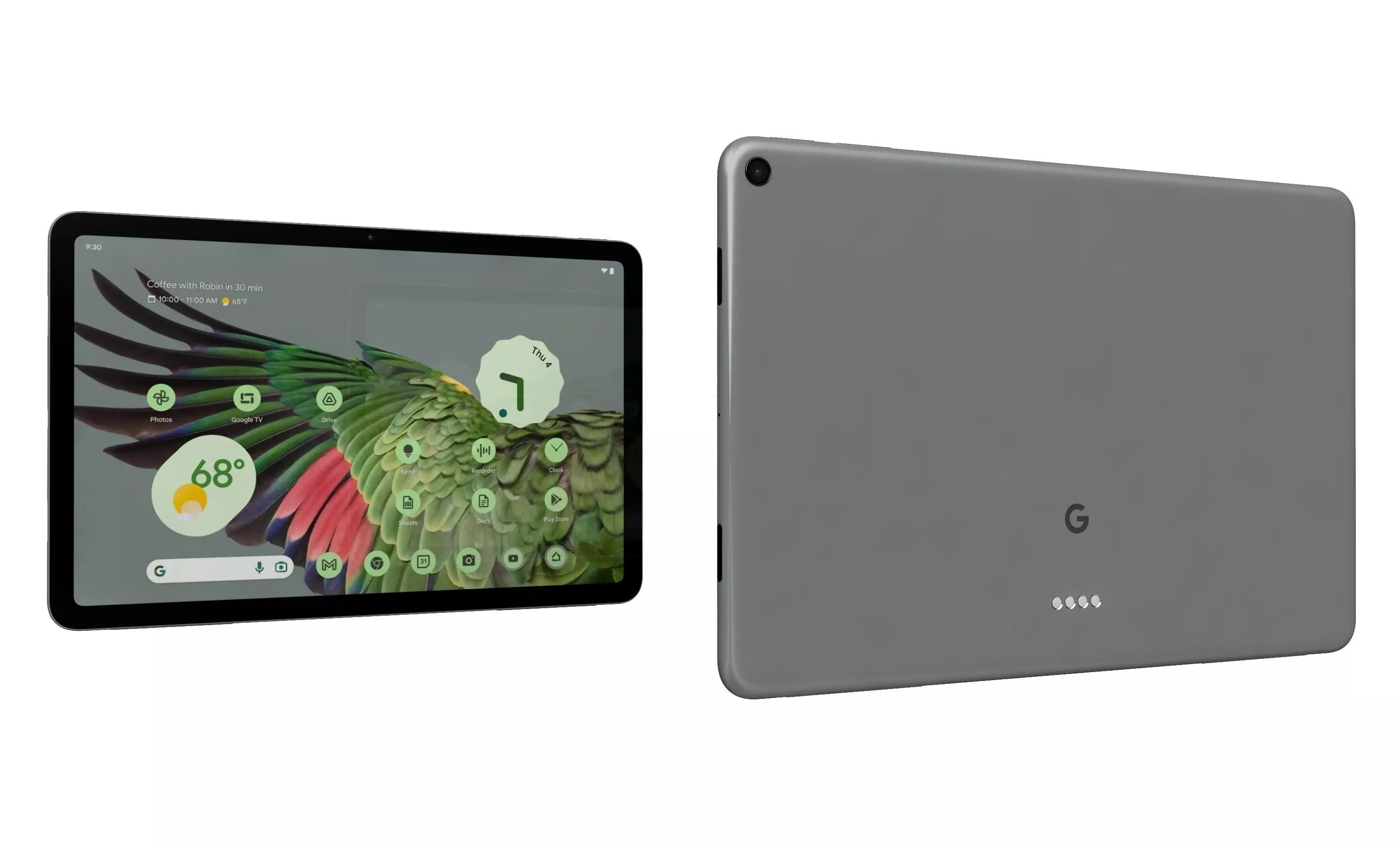 Google Pixel Tablet All Colors High Poly  3D model_1