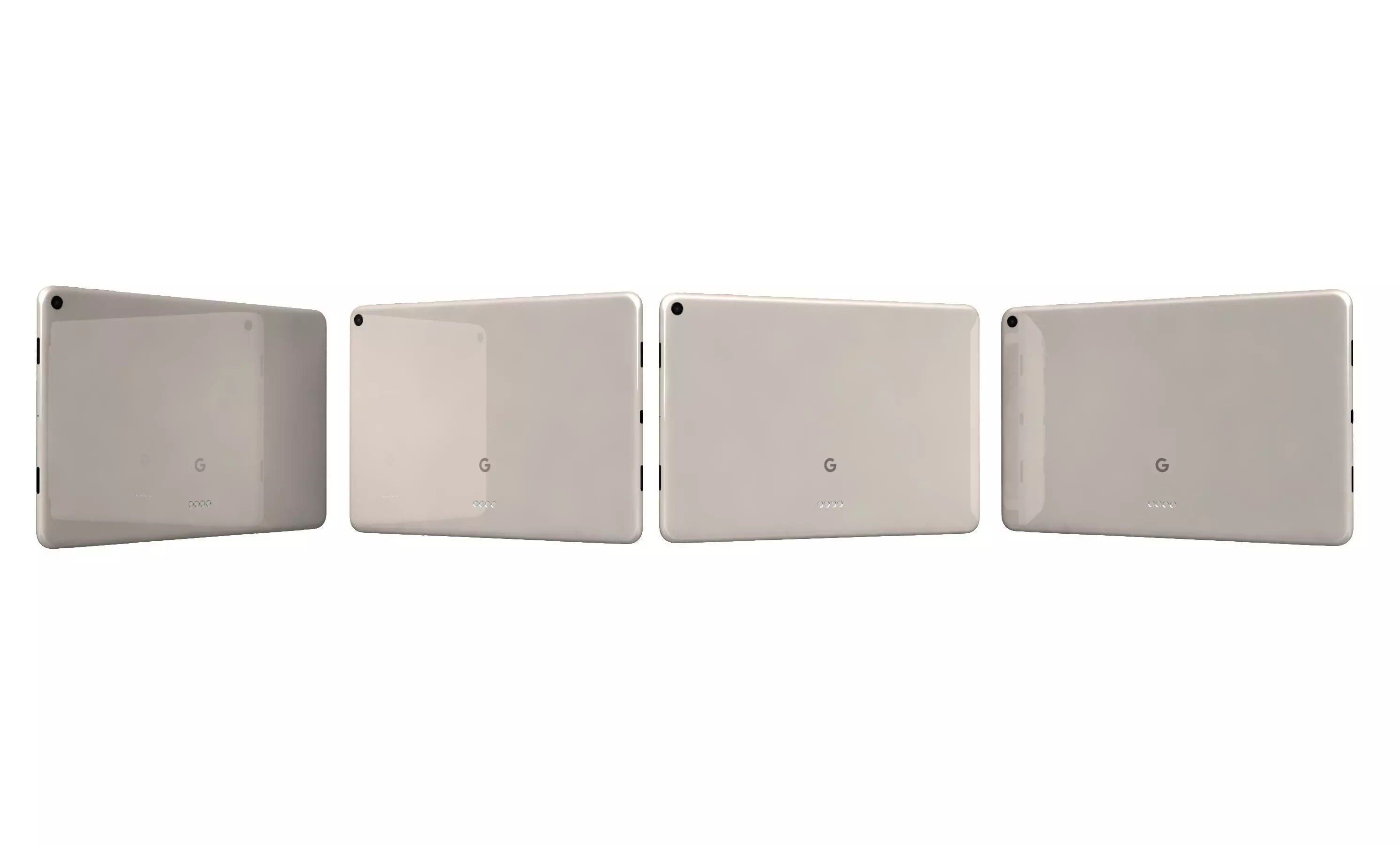 Google Pixel Tablet All Colors High Poly  3D model_17