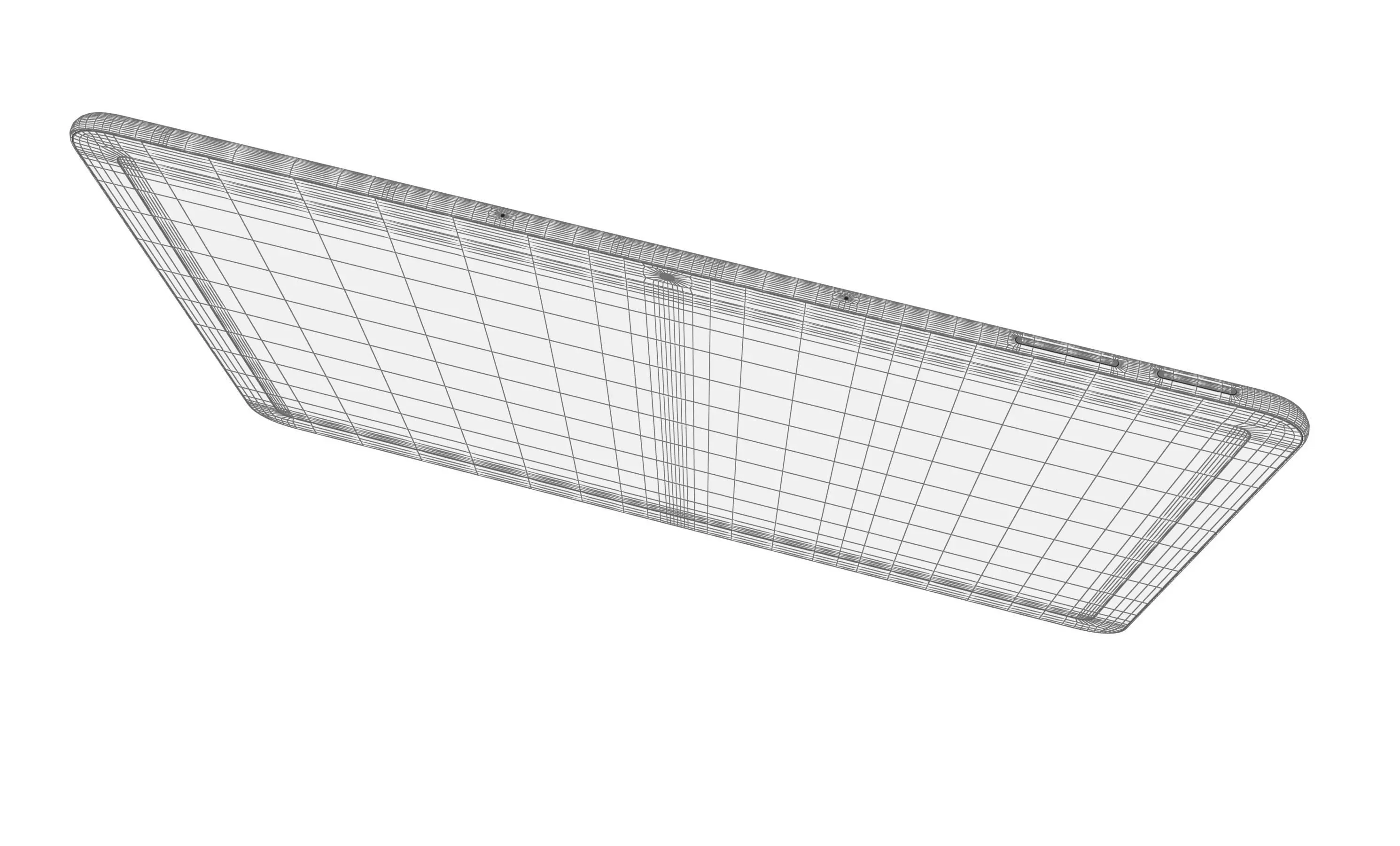 Google Pixel Tablet Gray High Poly  3D model_13