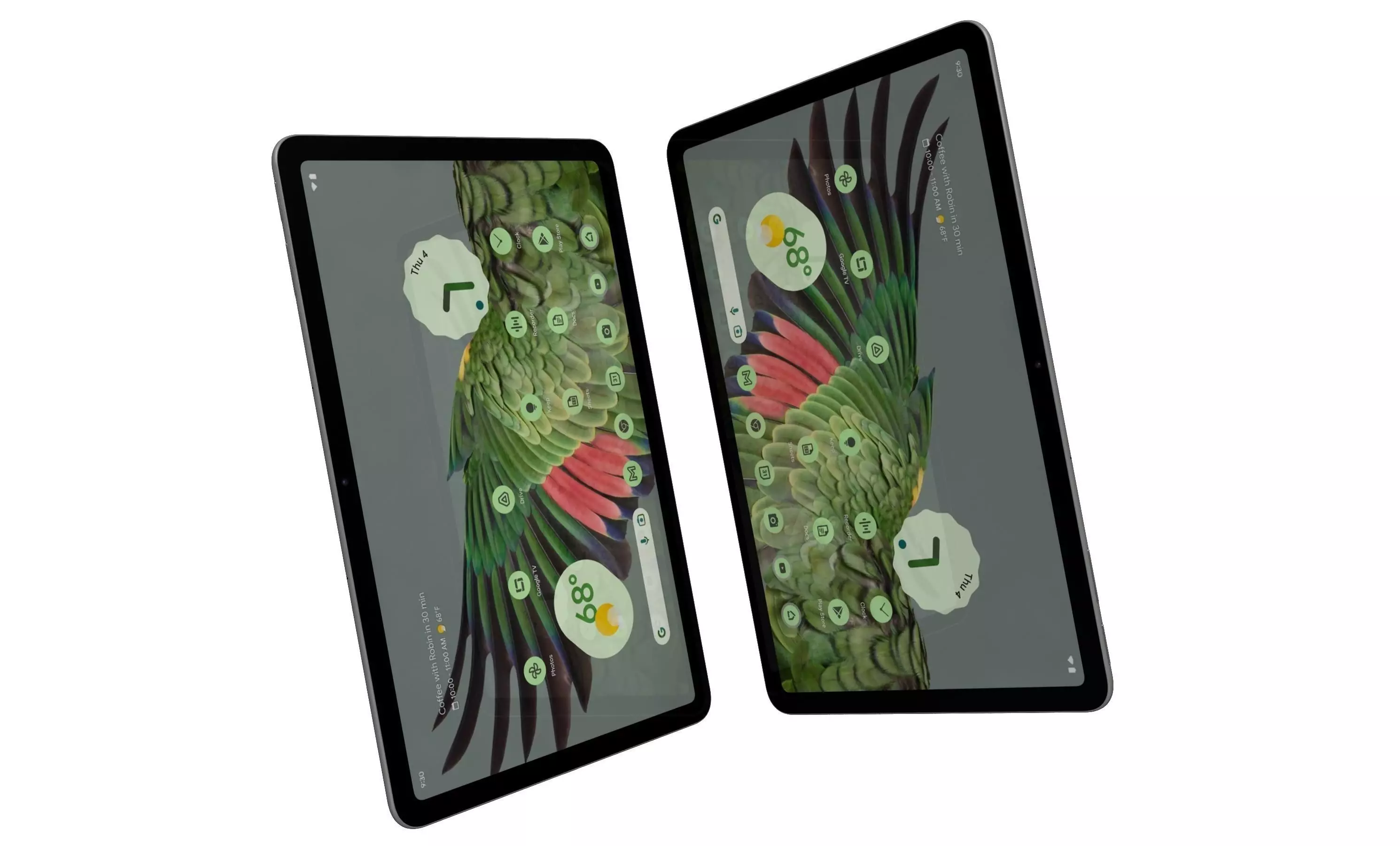 Google Pixel Tablet Gray High Poly  3D model_3