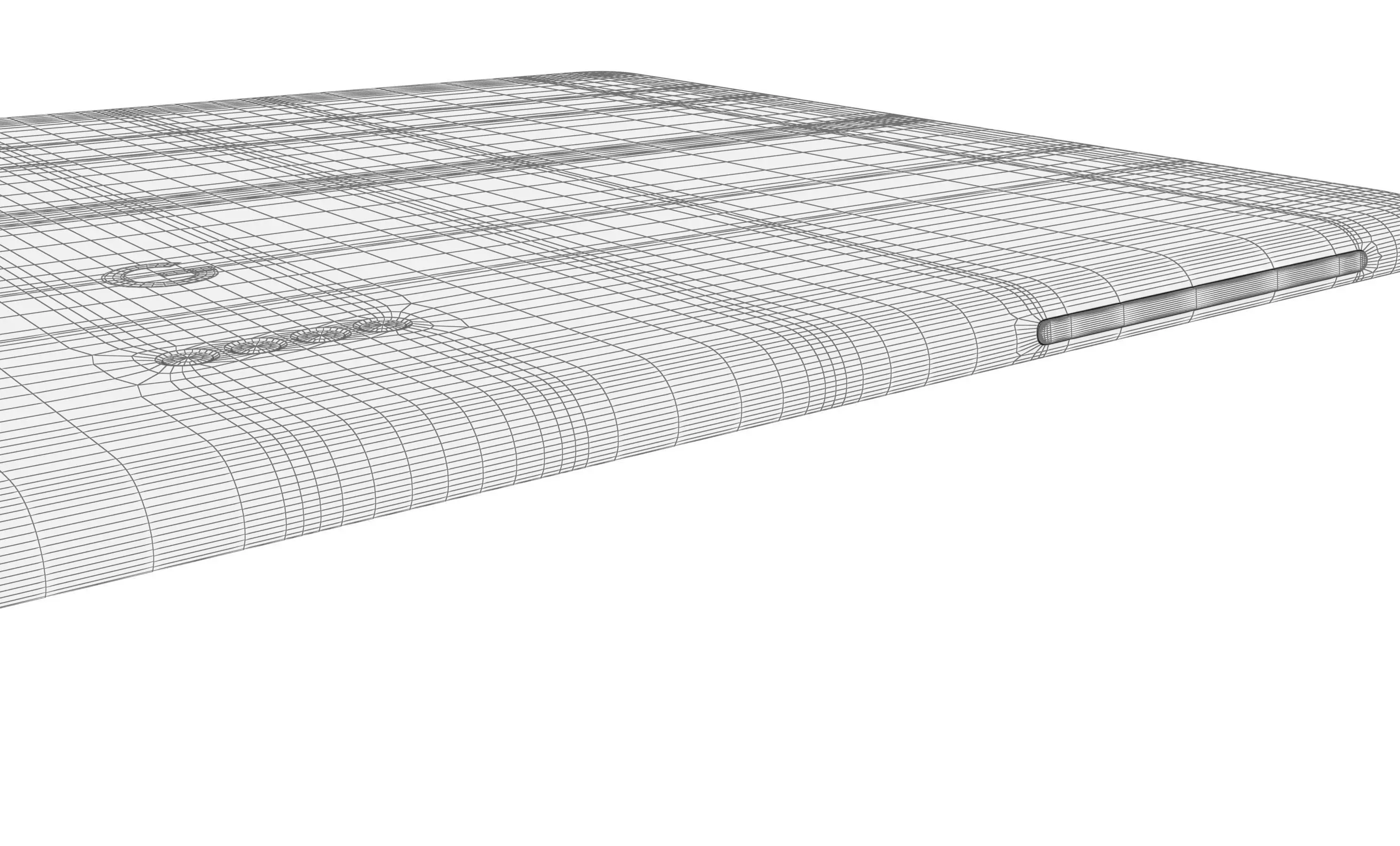 Google Pixel Tablet Gray High Poly  3D model_23